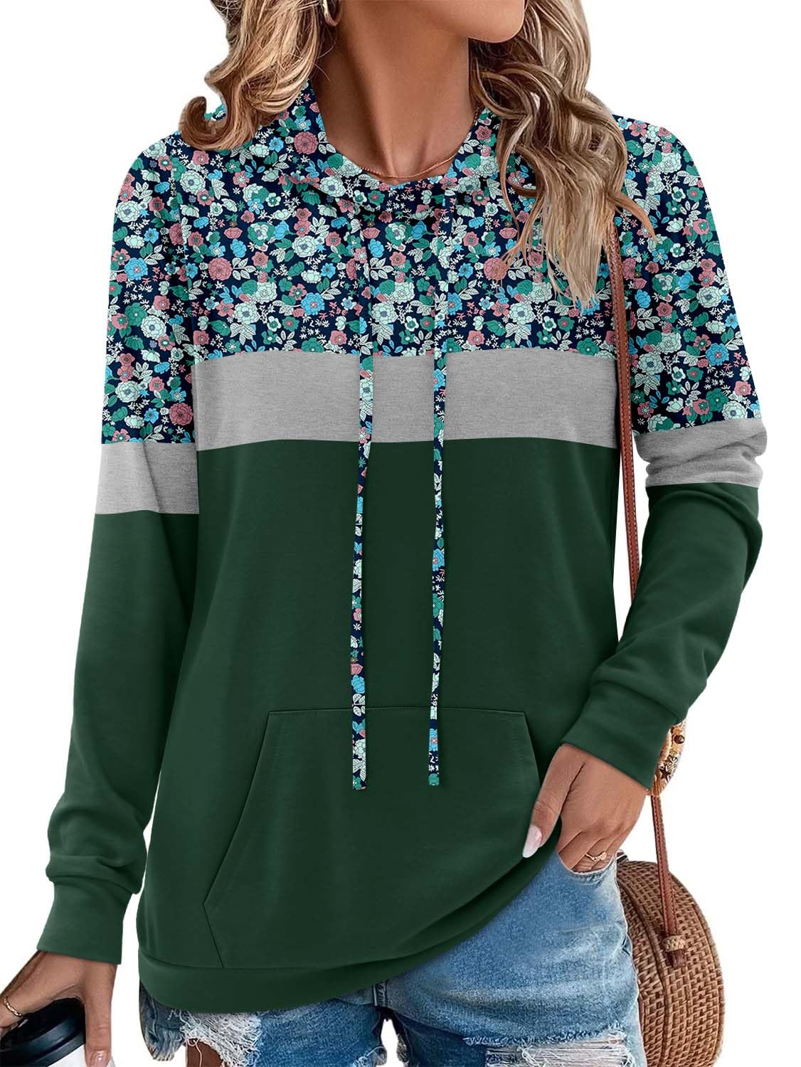 Women's Pullover Hoodies Girls Trendy Fashion Tops Hooded Sweatshirts