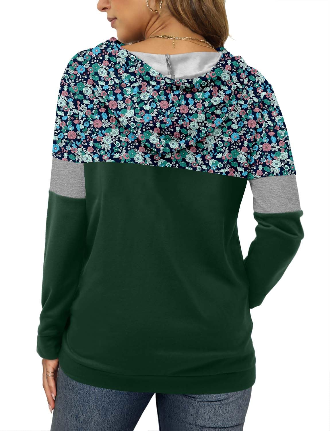 Women's Pullover Hoodies Girls Trendy Fashion Tops Hooded Sweatshirts