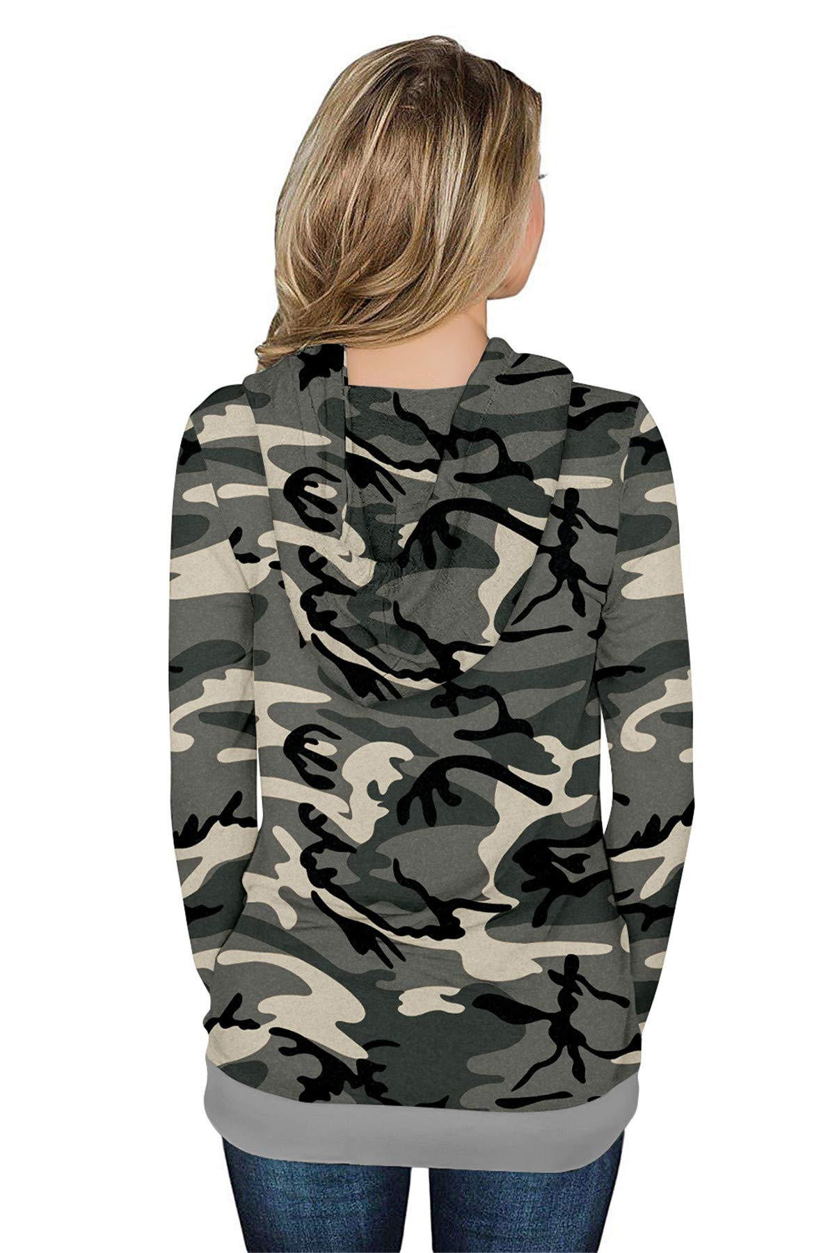 Women's Pullover Hoodies Girls Trendy Fashion Tops Hooded Sweatshirts