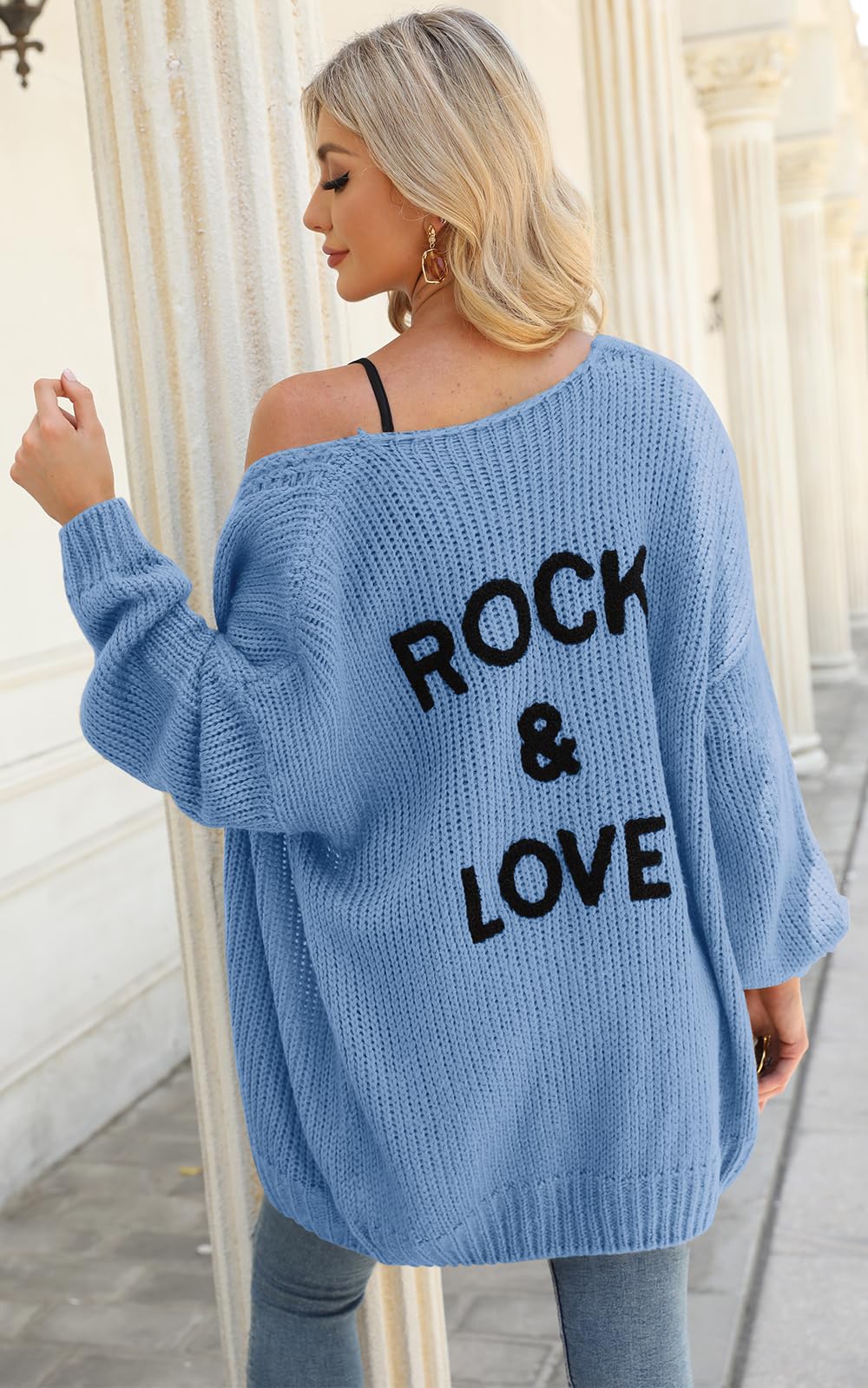 PRETTYGARDEN Women's Long Sleeve Open Front Knit Cardigans Sweaters Soft Loose Draped Coat Outerwear