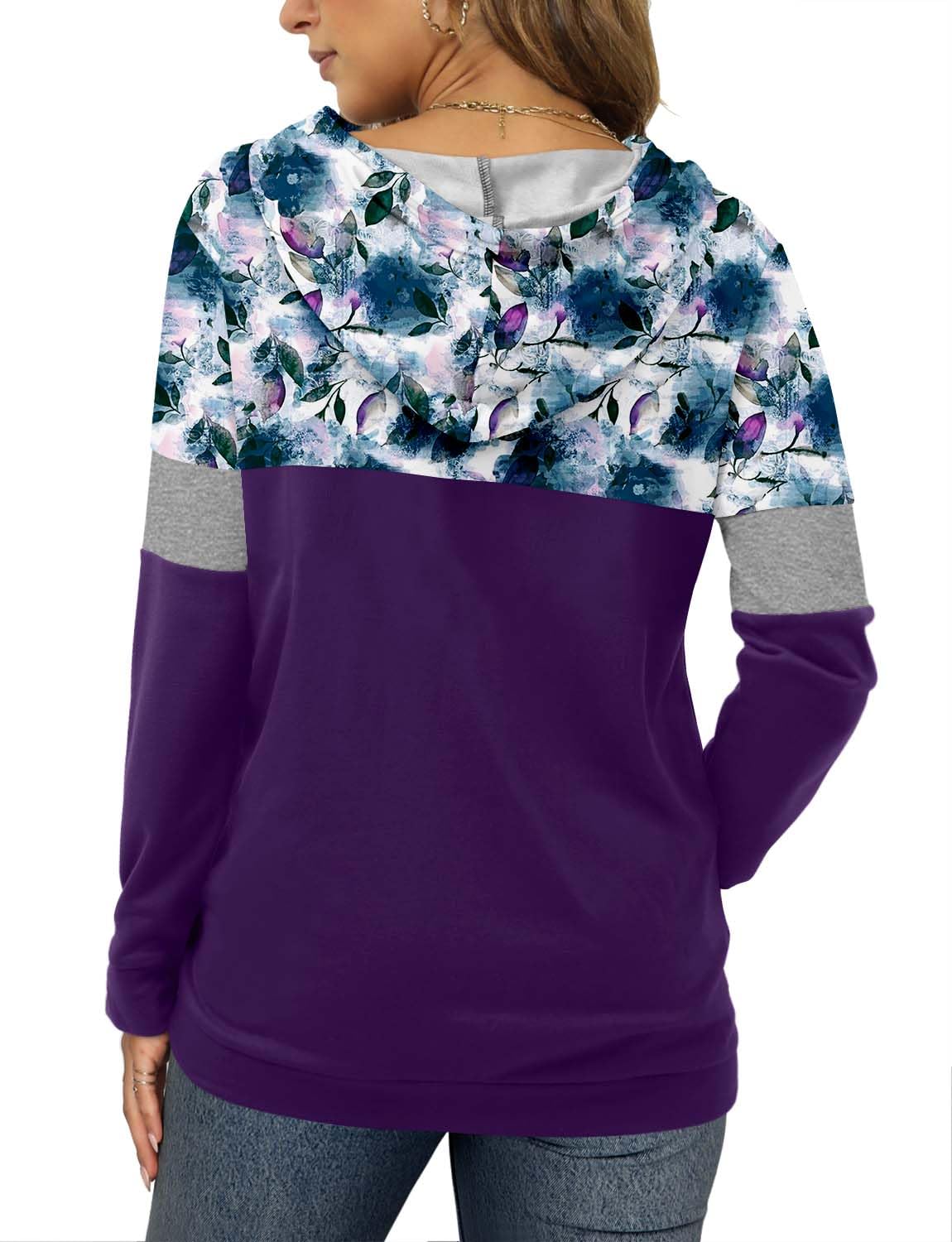 Women's Pullover Hoodies Girls Trendy Fashion Tops Hooded Sweatshirts