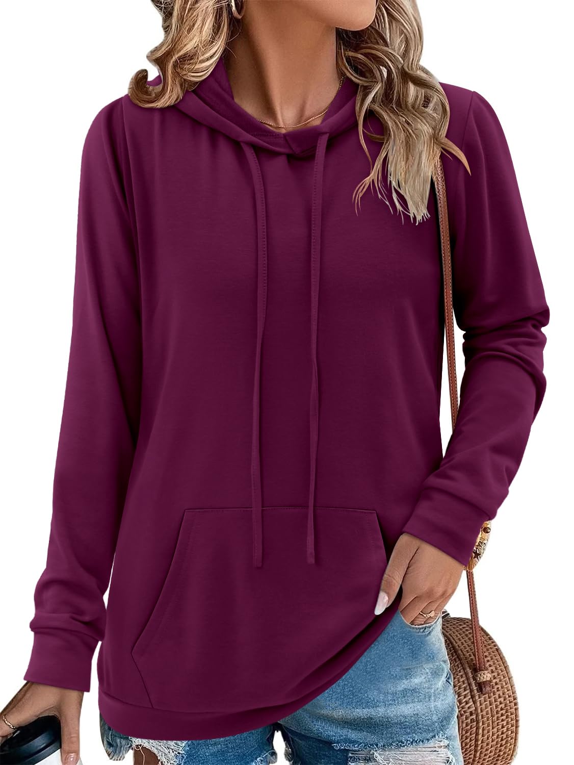 Women's Pullover Hoodies Girls Trendy Fashion Tops Hooded Sweatshirts