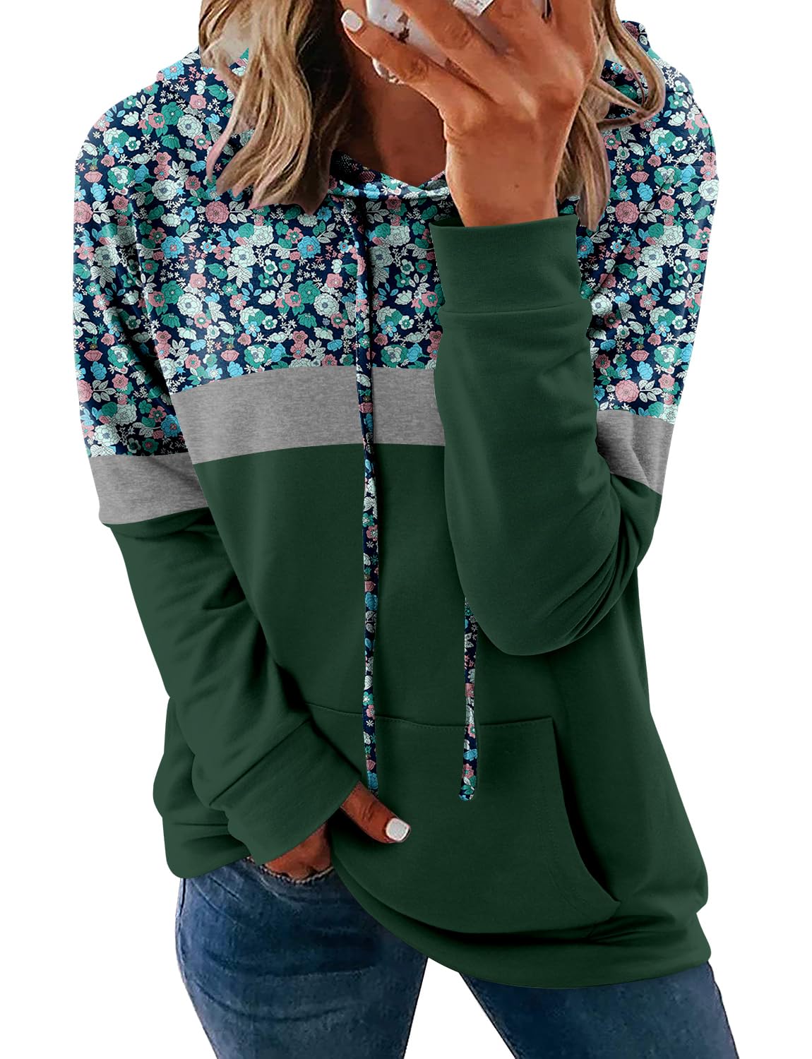Women's Pullover Hoodies Girls Trendy Fashion Tops Hooded Sweatshirts