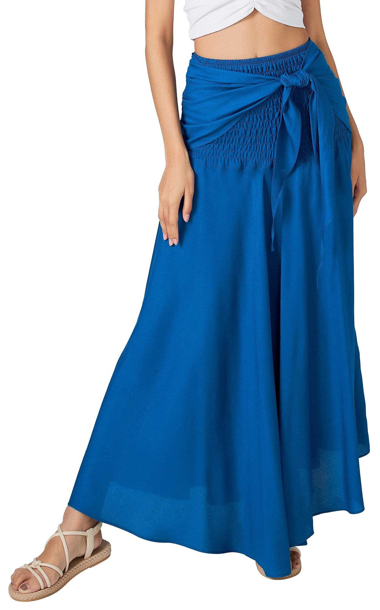 Long Boho Skirts for Women - Bohemian Hippie Maxi Summer Skirt