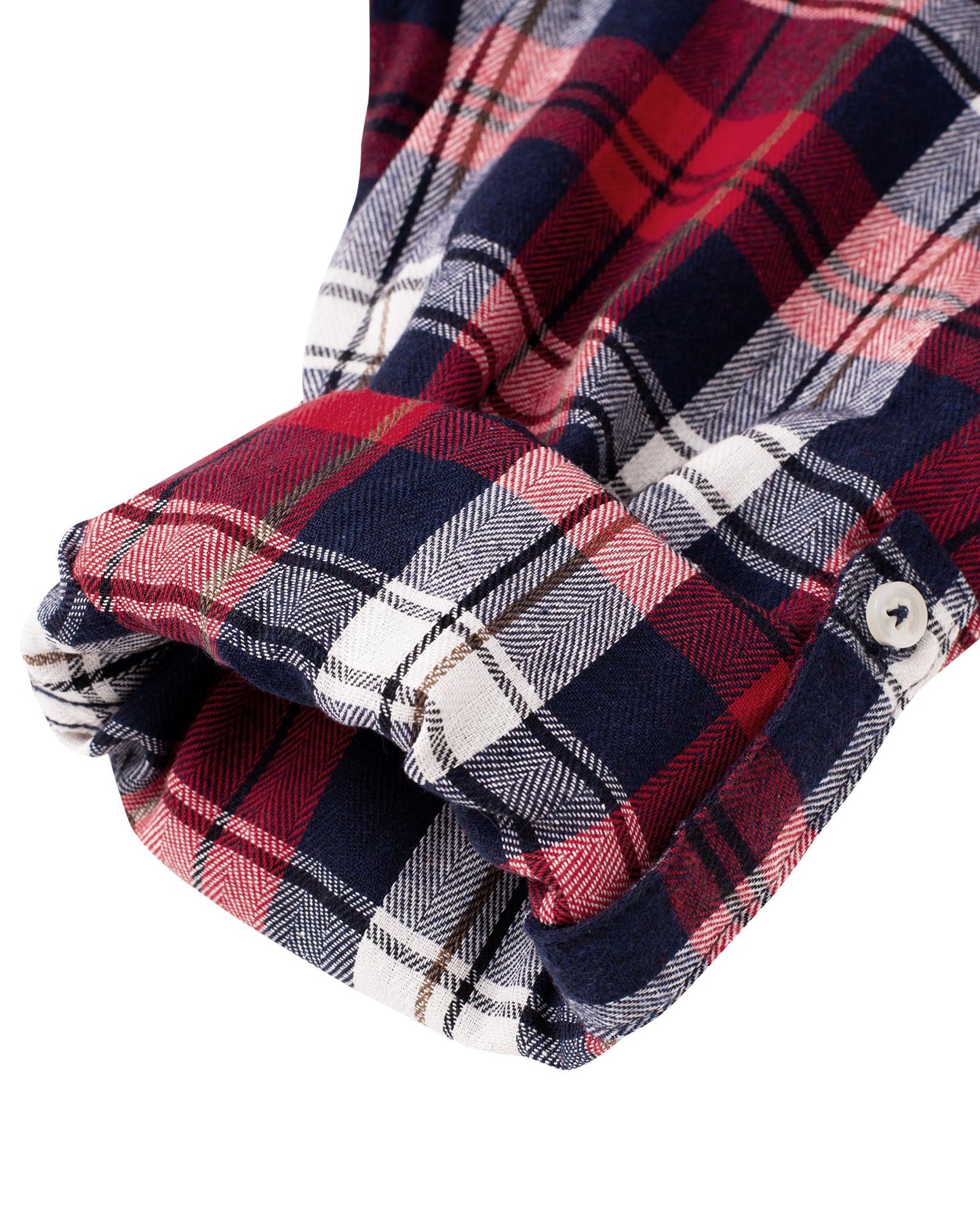 Womens Plaid Flannel Shirts Long Sleeve Roll Up Casual Button Down Shirt
