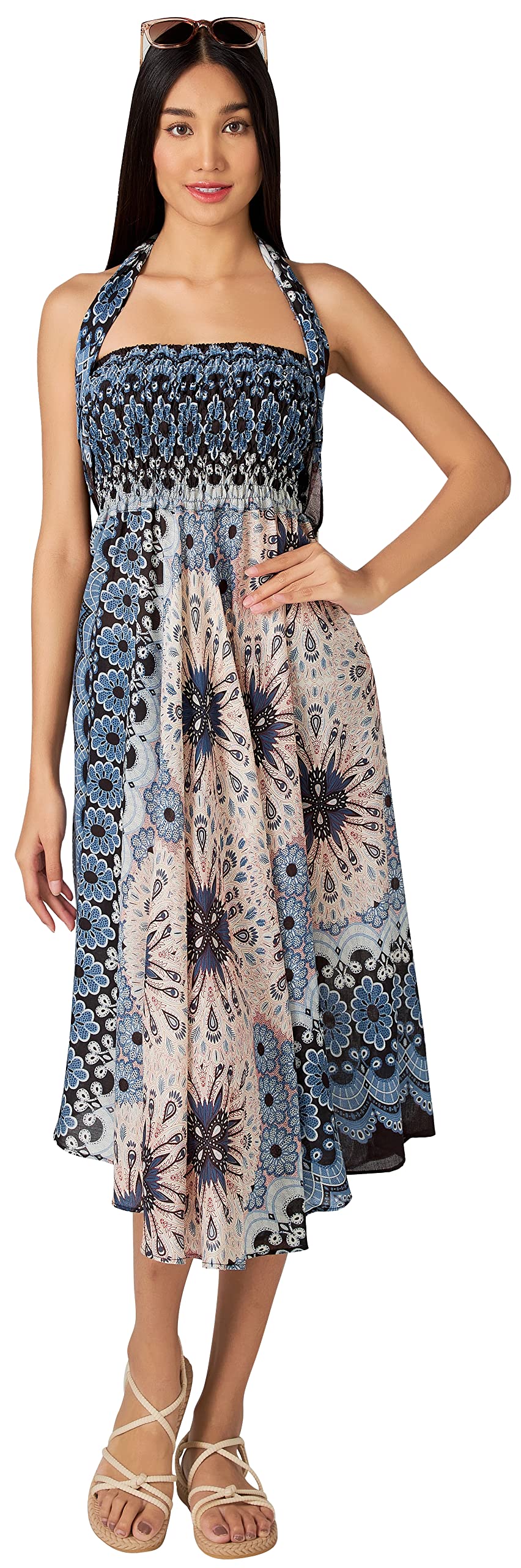 Long Boho Skirts for Women - Bohemian Hippie Maxi Summer Skirt