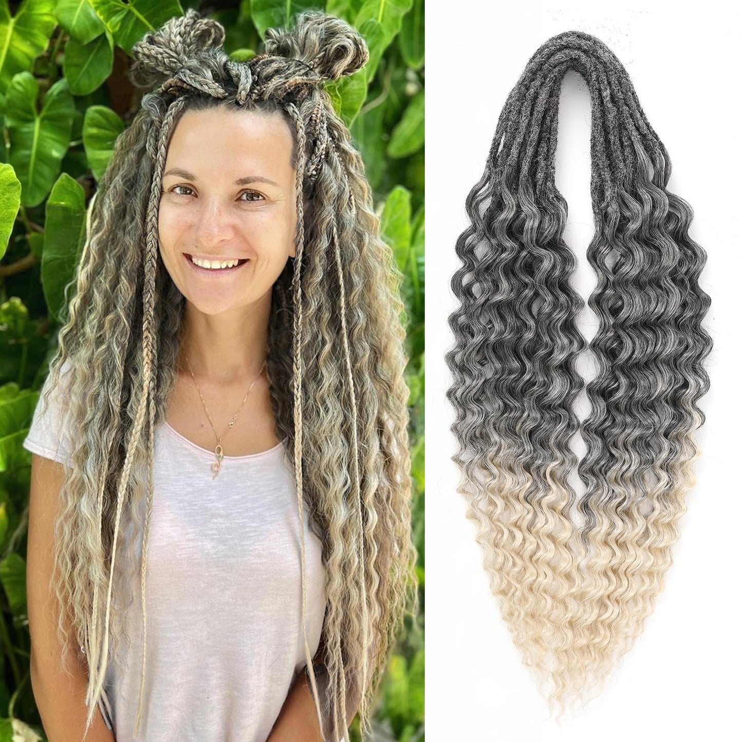Dreadlock Extensions Hippie Single Ended Dreads
