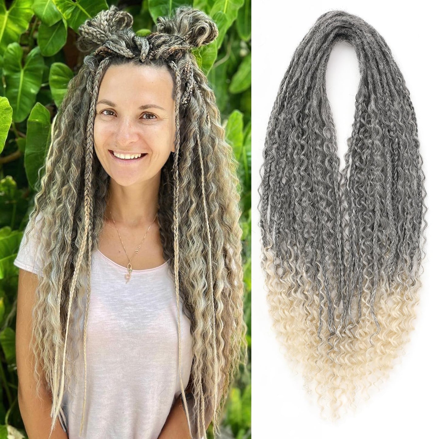 Dreadlock Extensions Hippie Single Ended Dreads