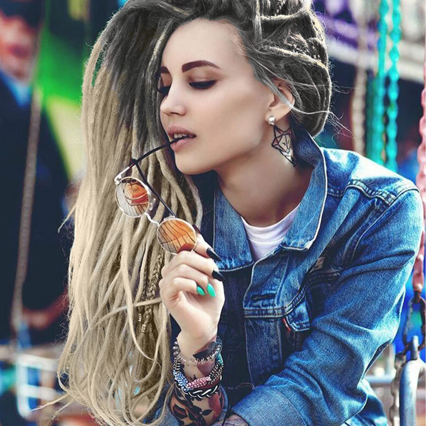 Dreadlock Extensions Hippie Single Ended Dreads