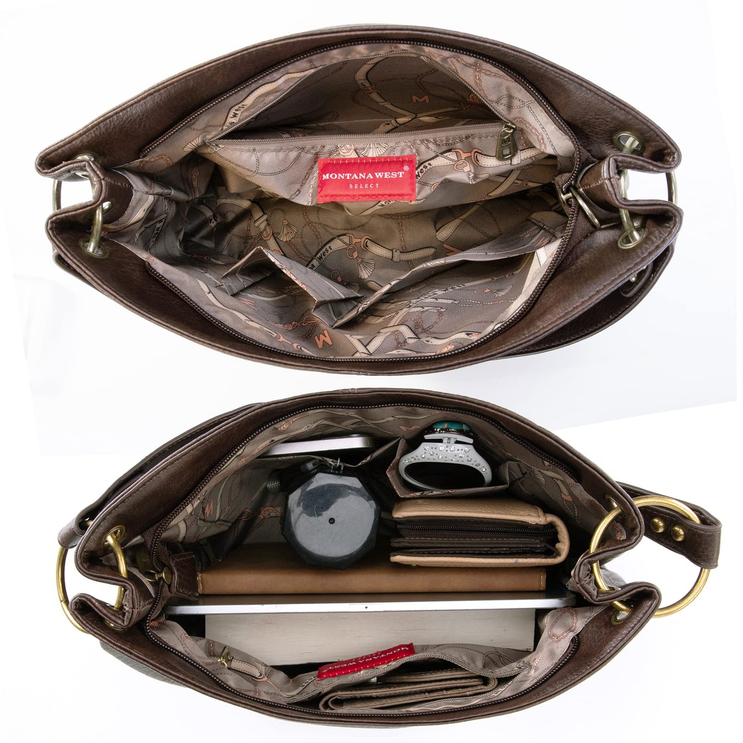Hobo Bag Purses and Handbags for Women Top Handle Handbags with Zipper