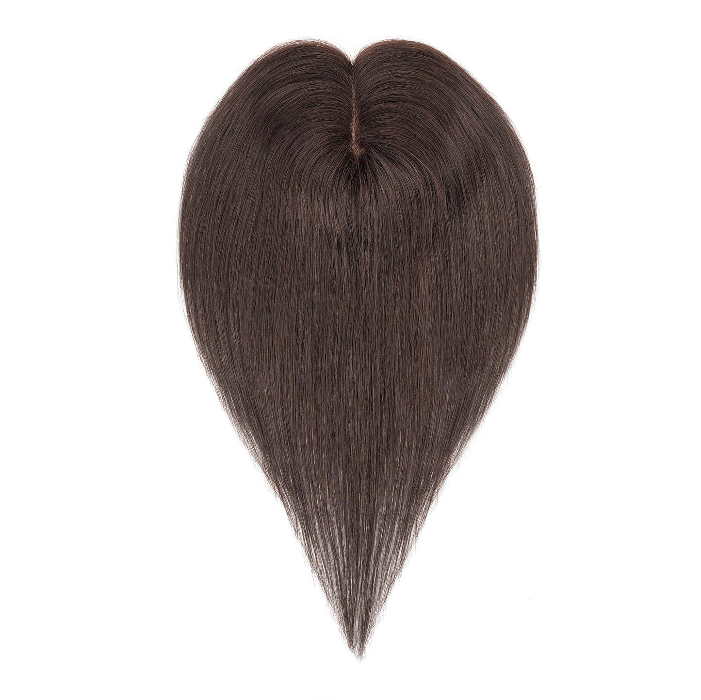 Human Hair Toppers for Women Real Human Hair No Bangs Toppers Hair Pieces for Women with Thinning Hair Upgraded Silk Base 10in. Clip In
