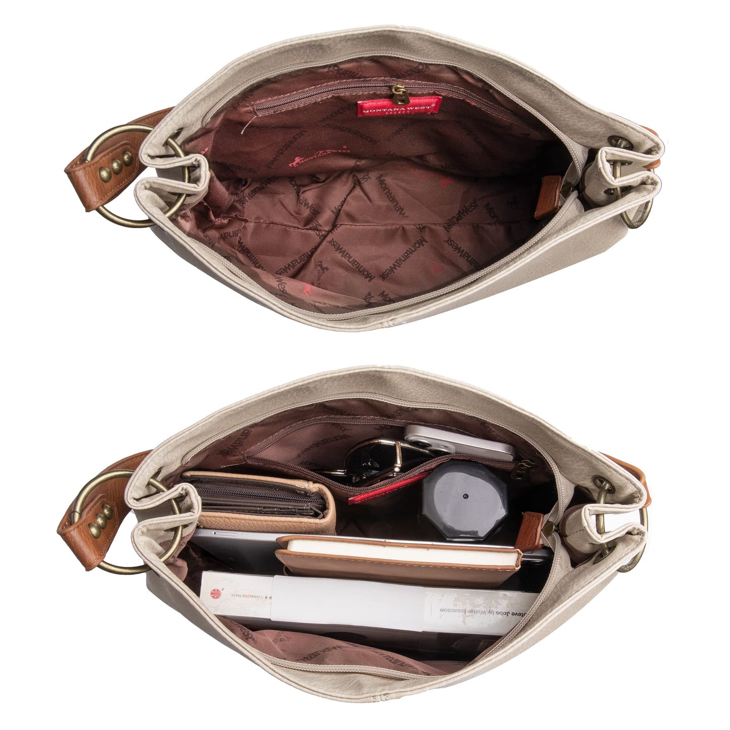 Hobo Bag Purses and Handbags for Women Top Handle Handbags with Zipper