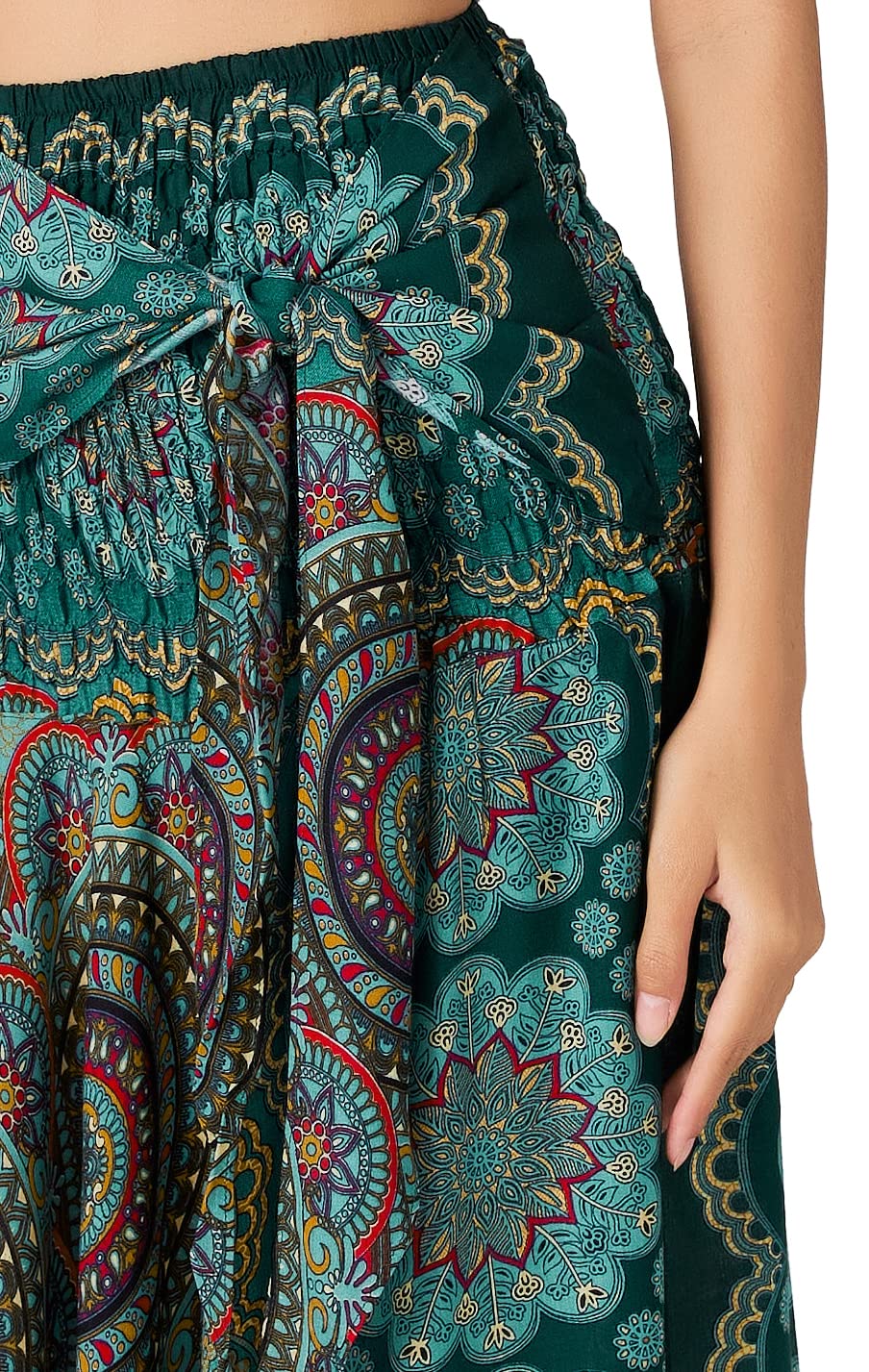 Long Boho Skirts for Women - Bohemian Hippie Maxi Summer Skirt