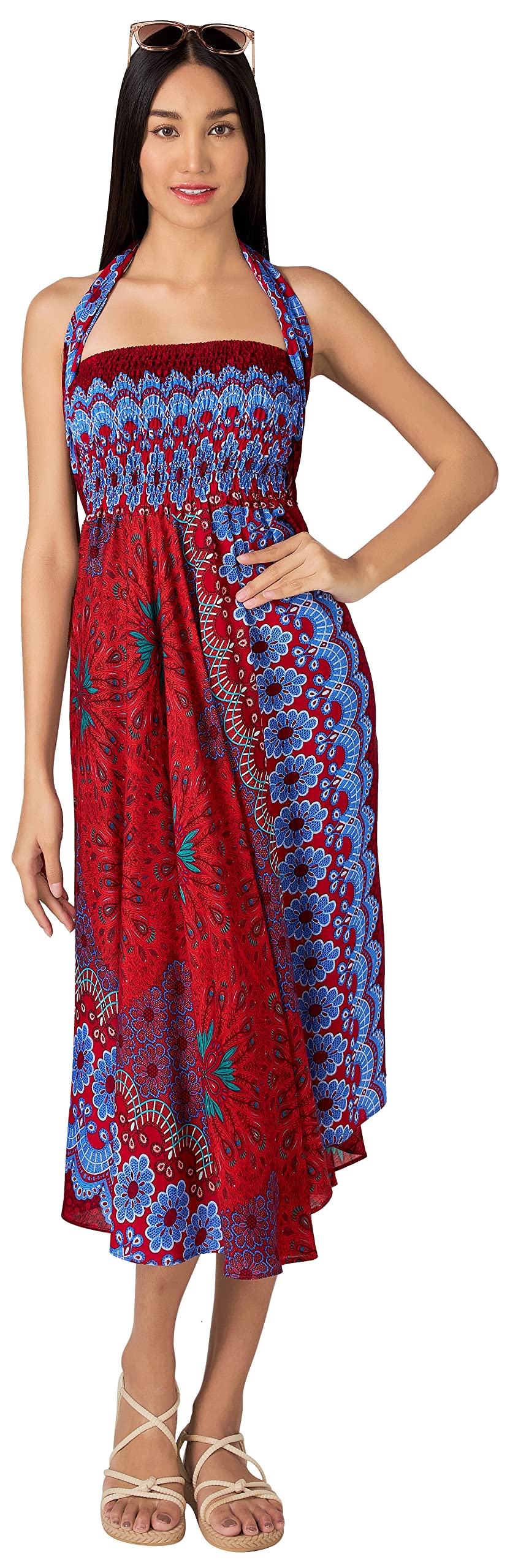 Long Boho Skirts for Women - Bohemian Hippie Maxi Summer Skirt