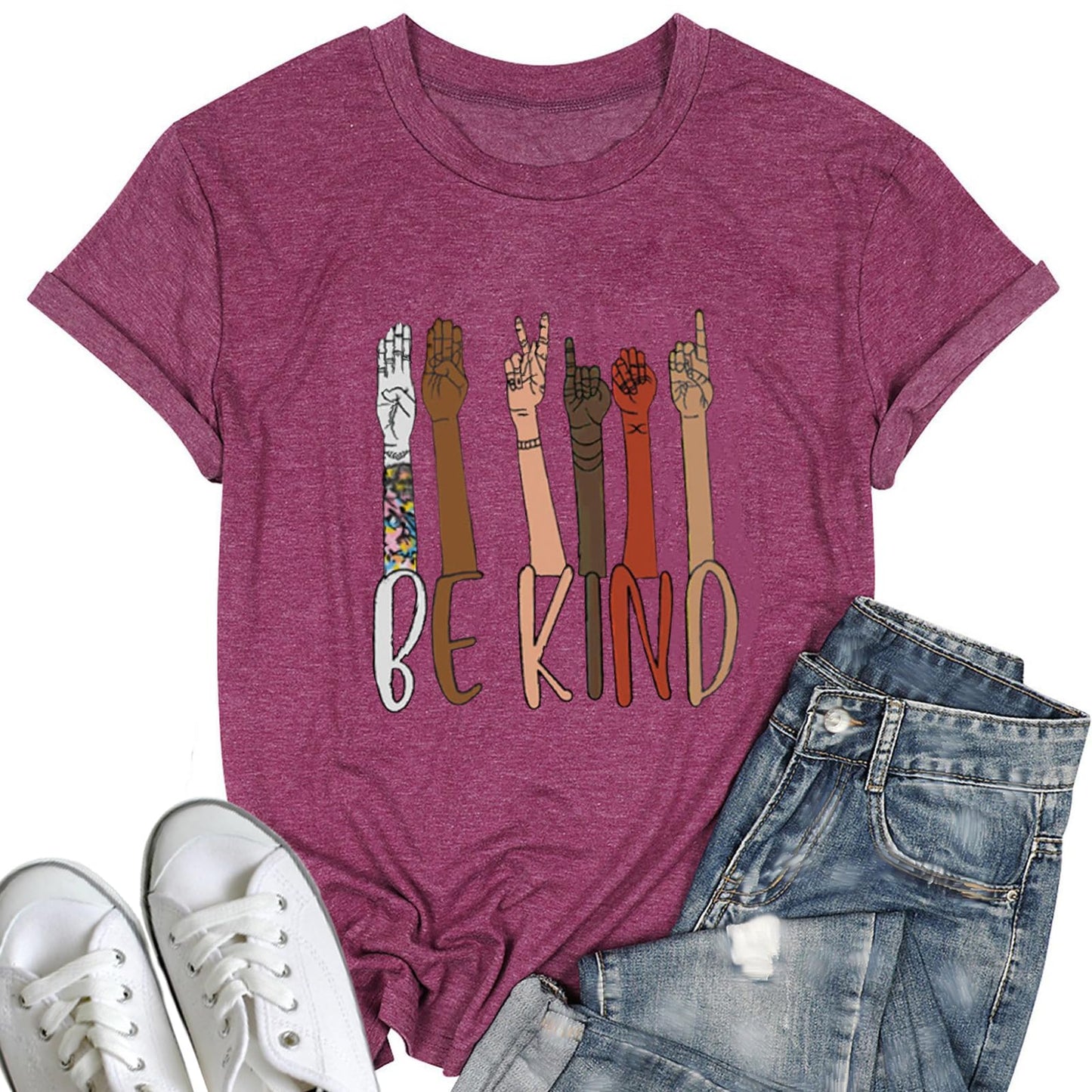 Women's Fitted Vintage Rock Band Country Music Short Sleeve T-Shirts