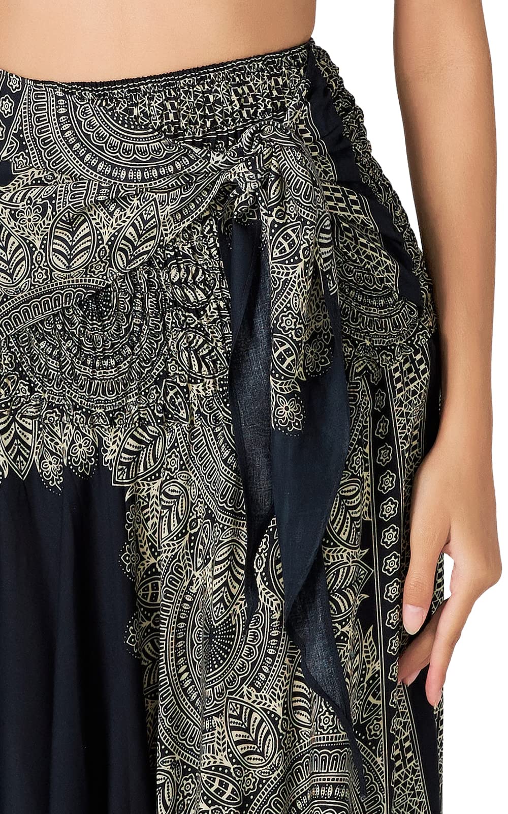 Long Boho Skirts for Women - Bohemian Hippie Maxi Summer Skirt