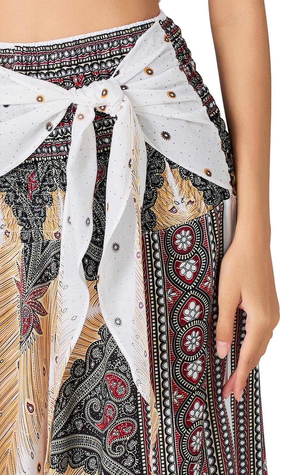 Long Boho Skirts for Women - Bohemian Hippie Maxi Summer Skirt