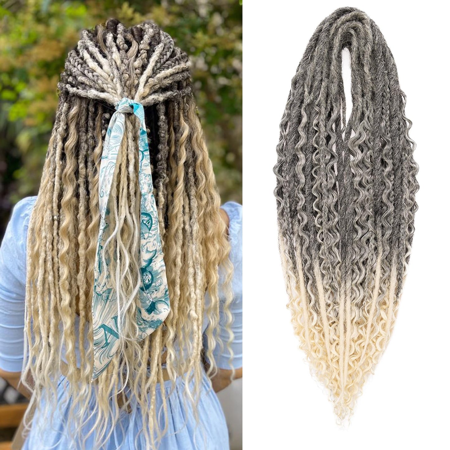 Dreadlock Extensions Hippie Single Ended Dreads