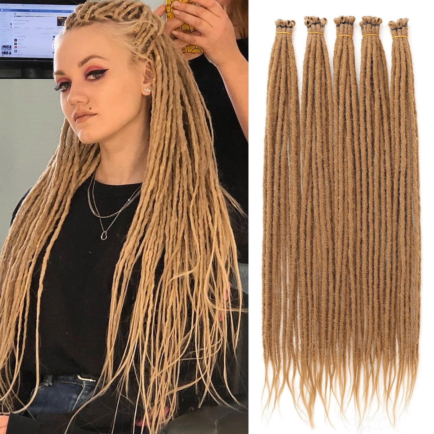 Dreadlock Extensions Hippie Single Ended Dreads