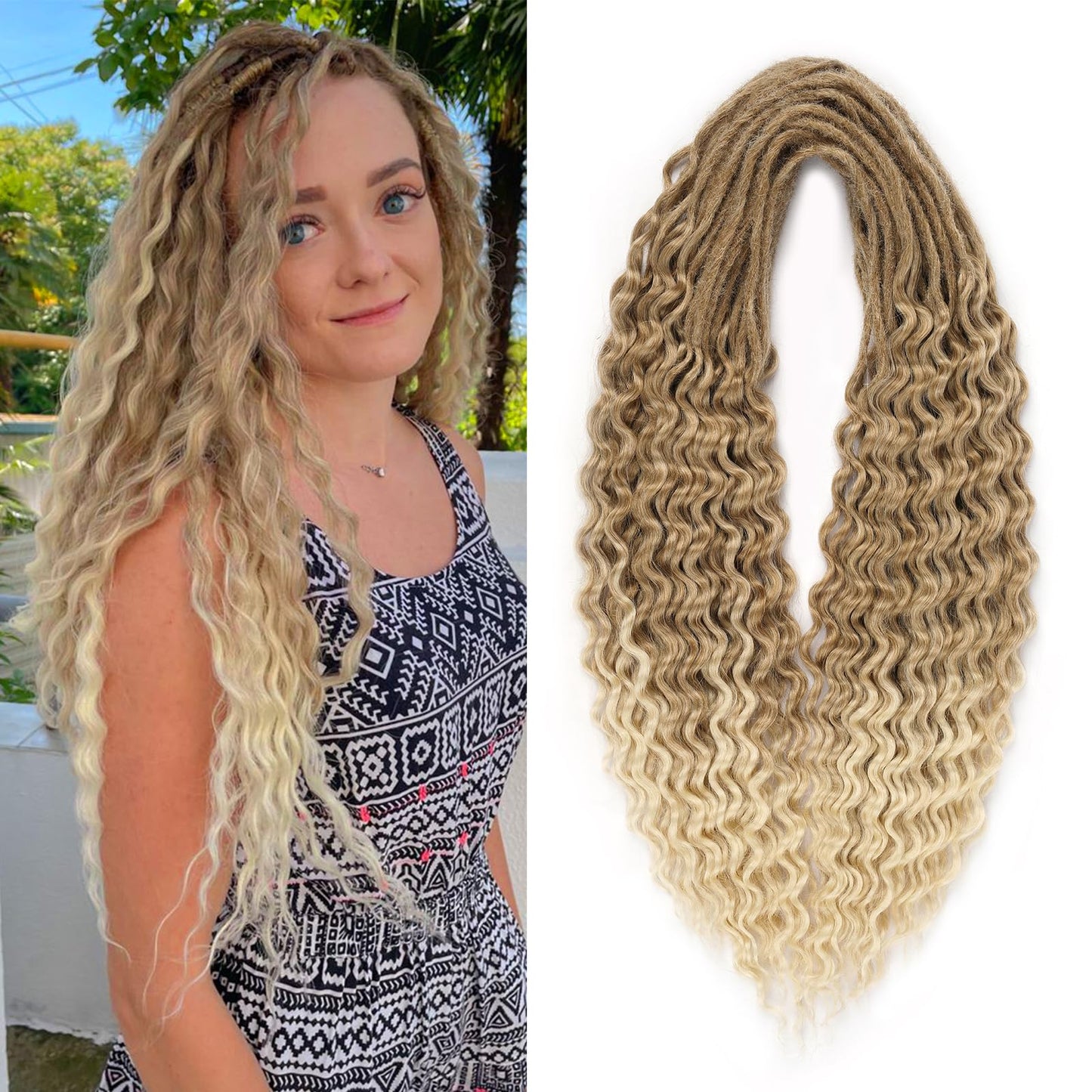 Dreadlock Extensions Hippie Single Ended Dreads