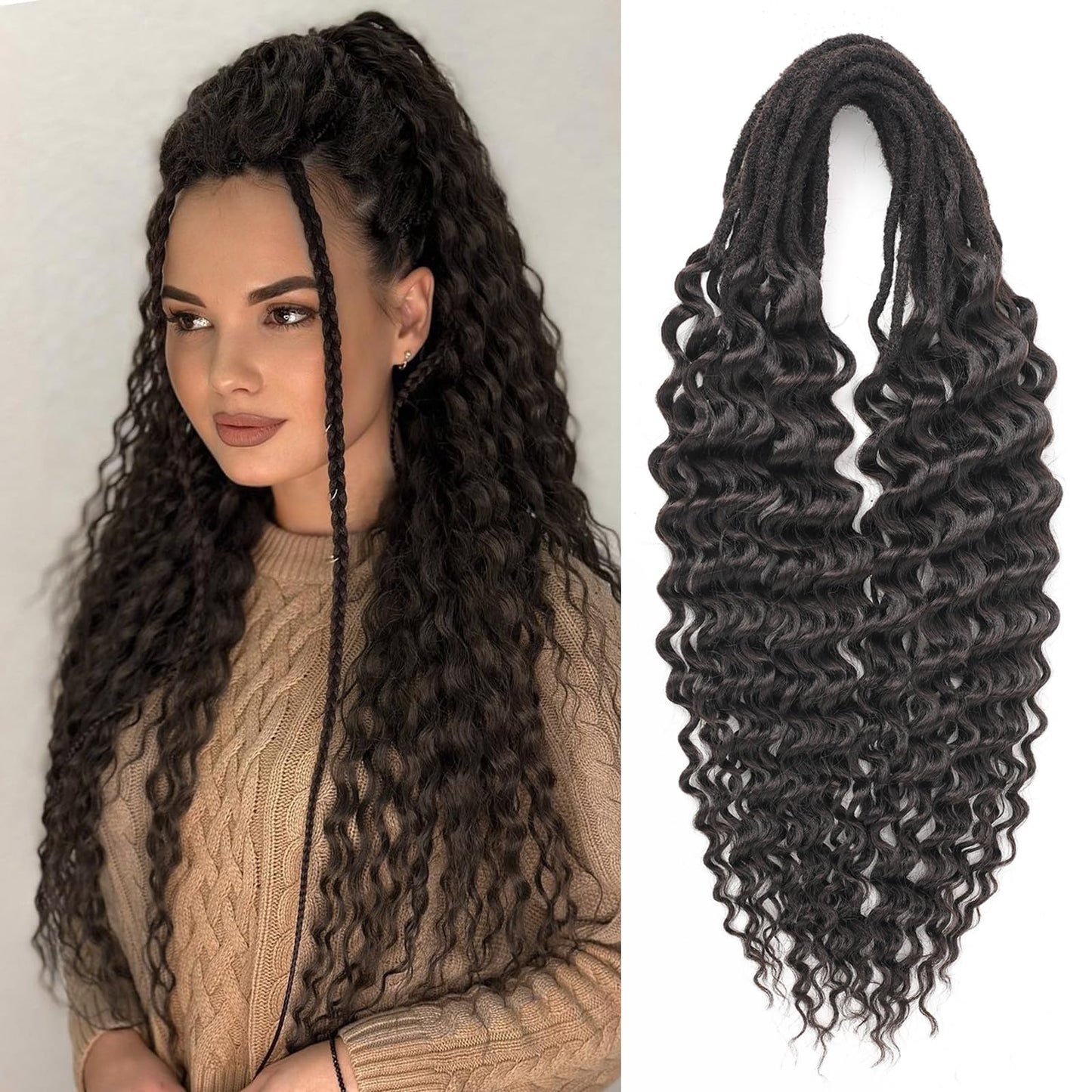 Dreadlock Extensions Hippie Single Ended Dreads