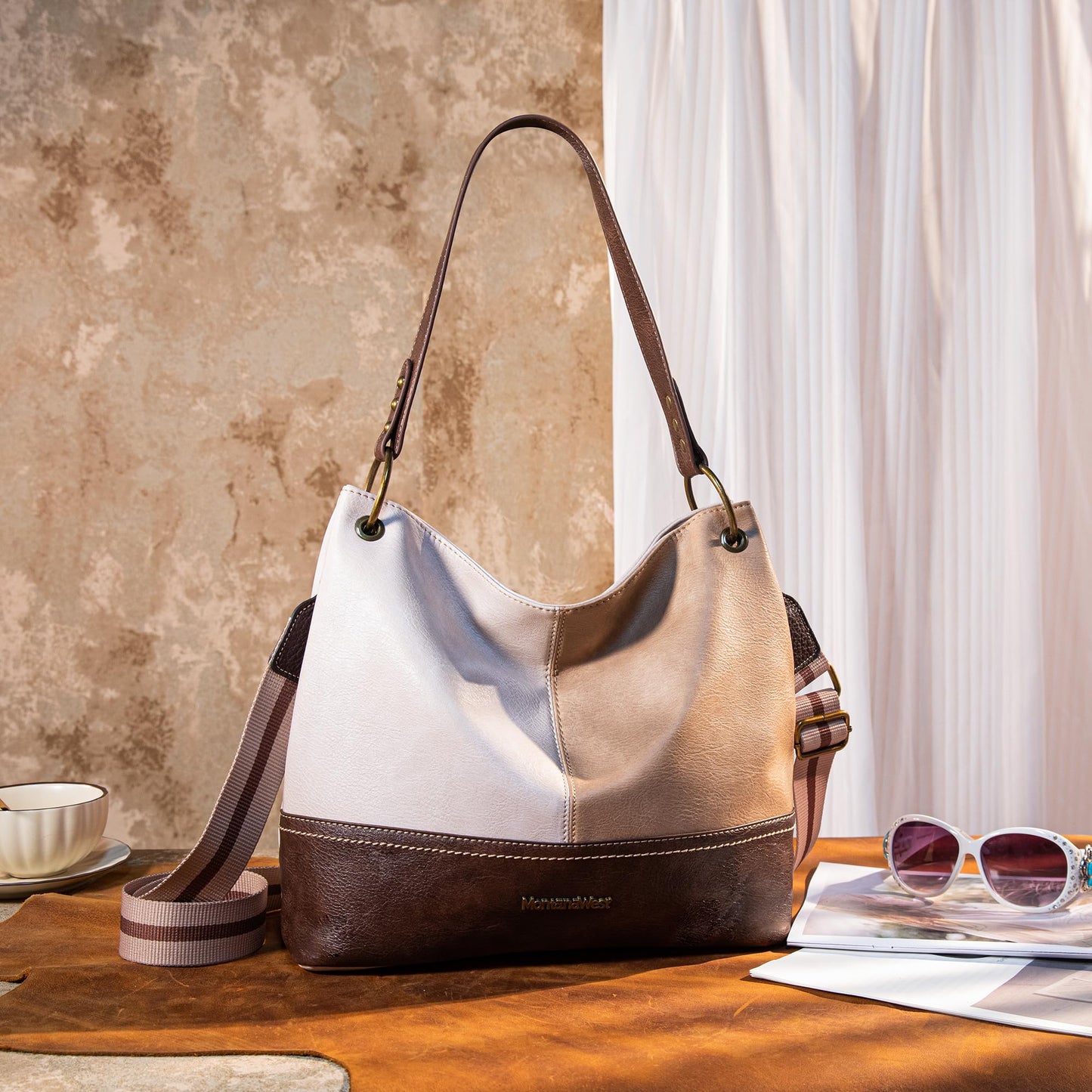 Hobo Bag Purses and Handbags for Women Top Handle Handbags with Zipper