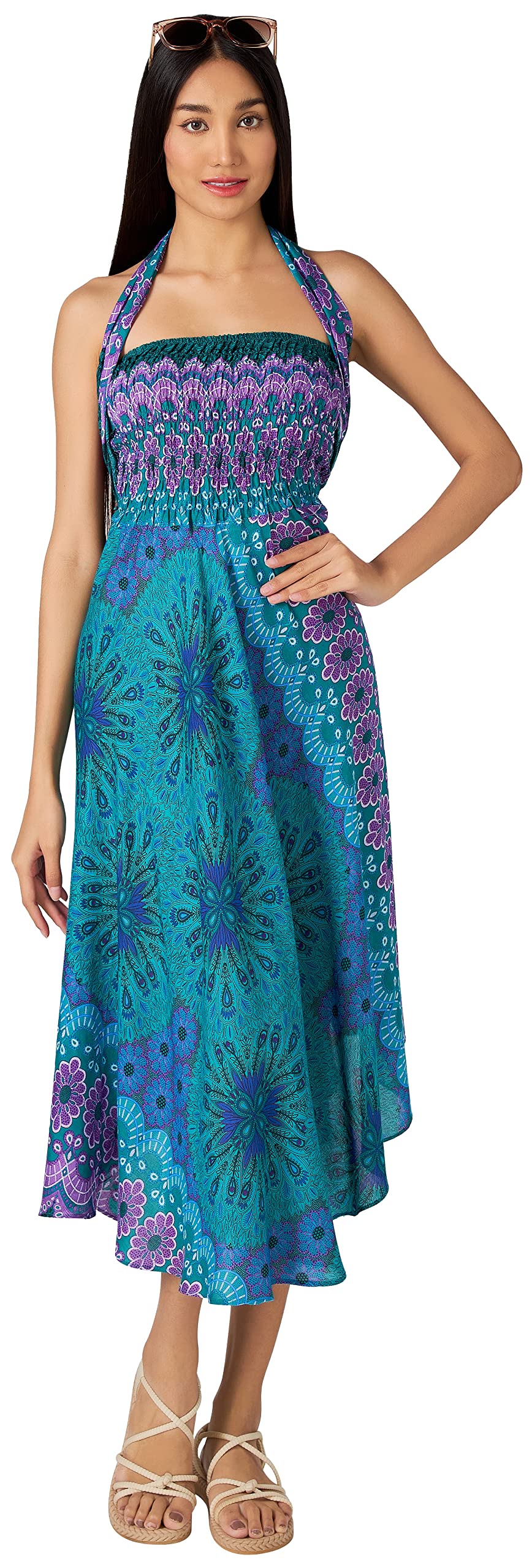 Long Boho Skirts for Women - Bohemian Hippie Maxi Summer Skirt