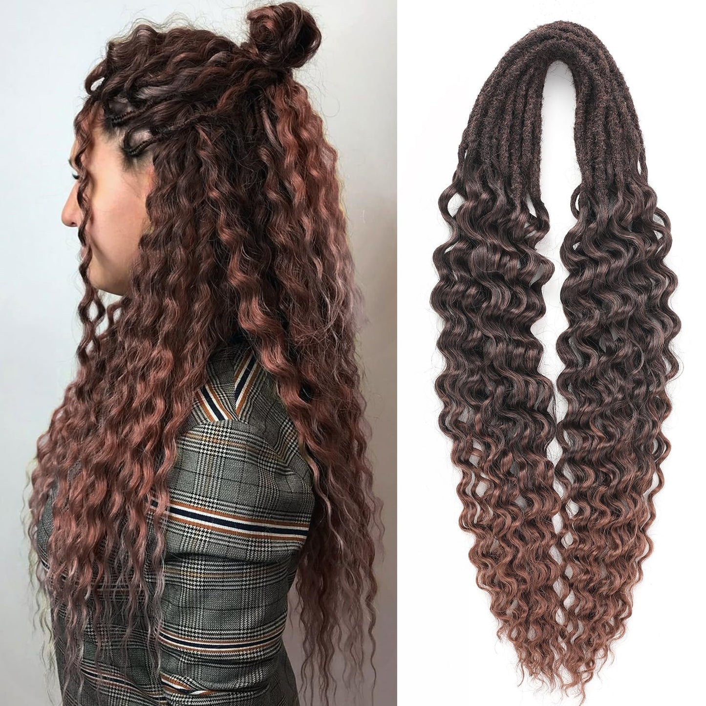 Dreadlock Extensions Hippie Single Ended Dreads