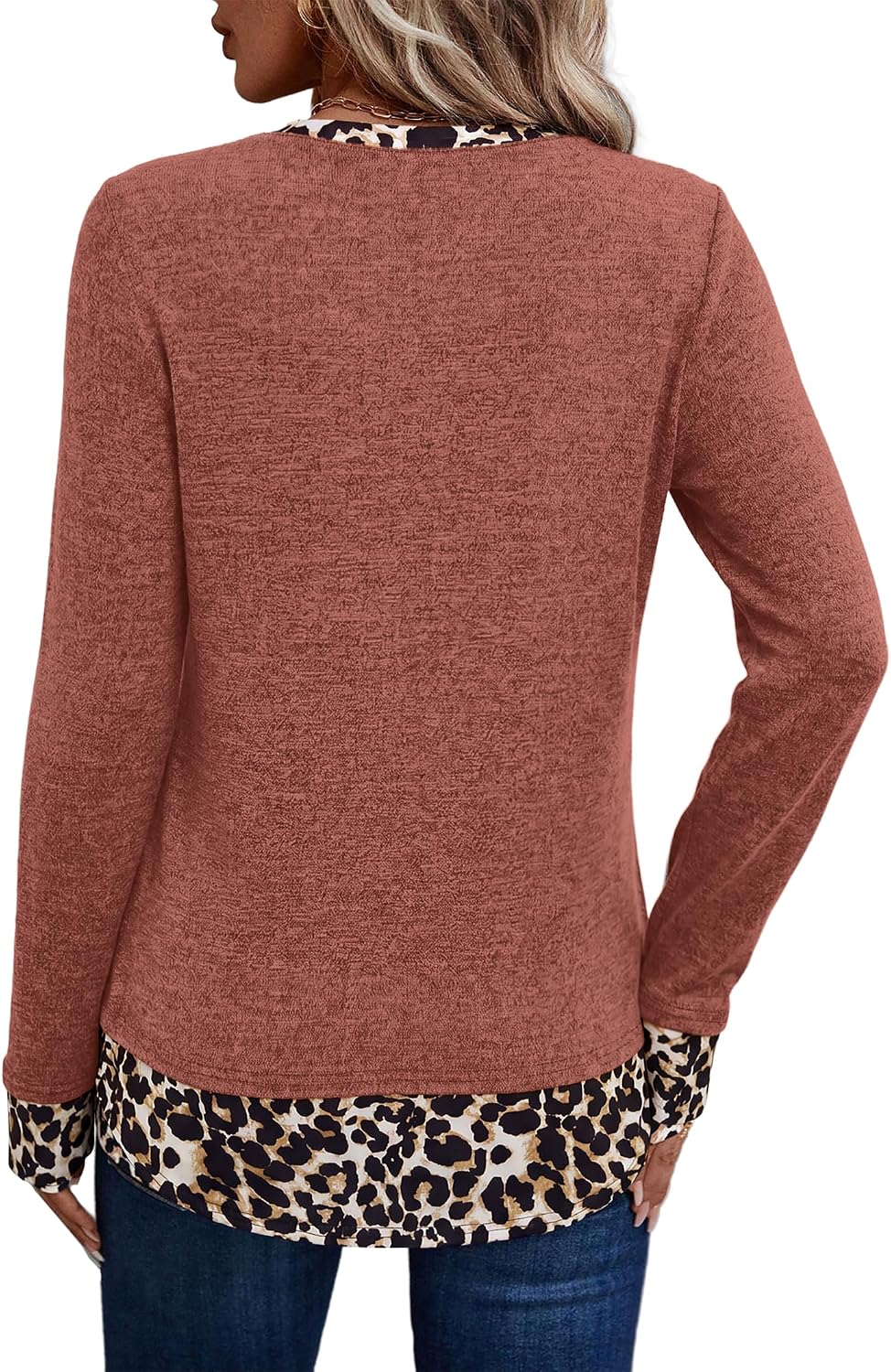 Womens Long Sleeve Shirts Lightweight Tunic Tops