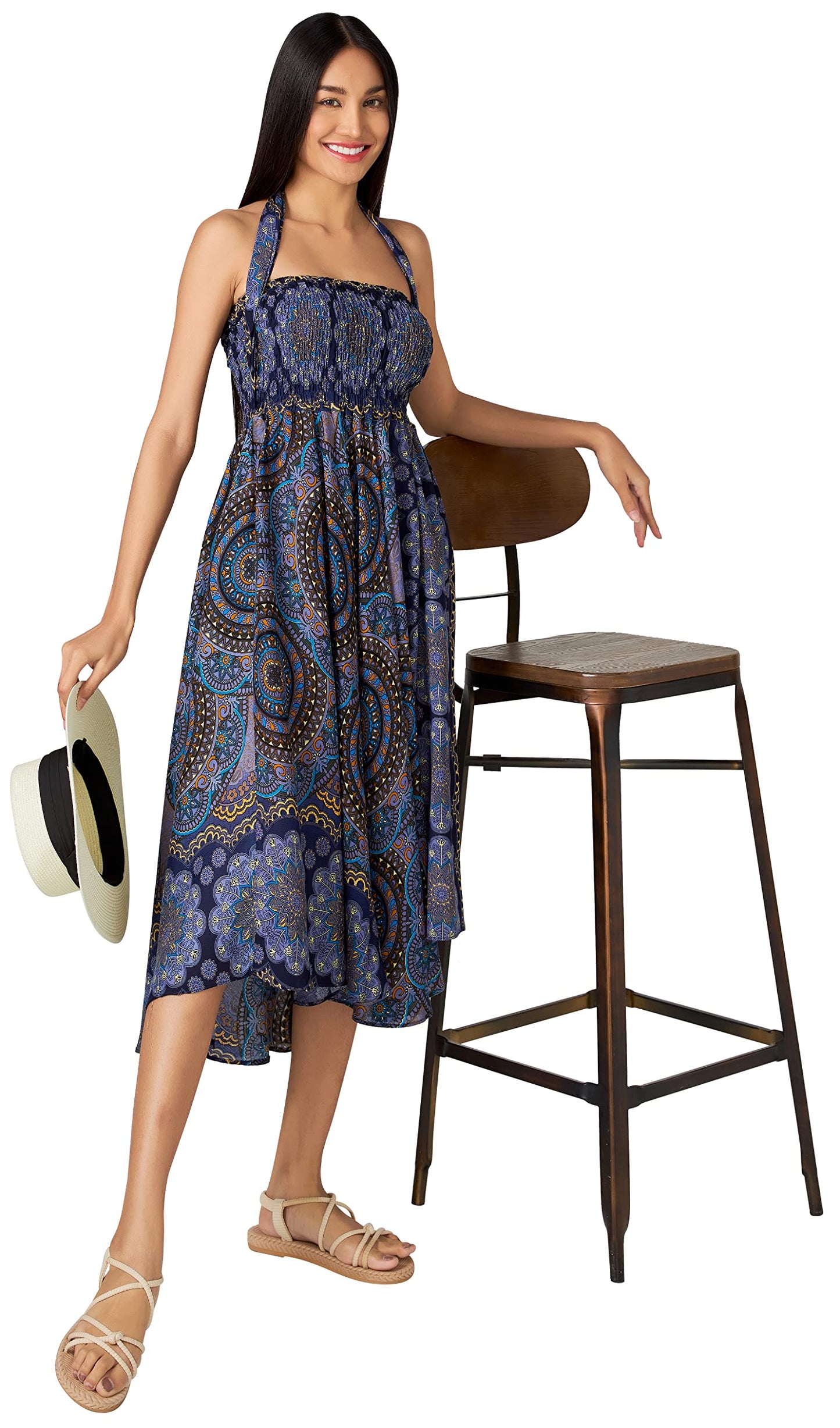 Long Boho Skirts for Women - Bohemian Hippie Maxi Summer Skirt