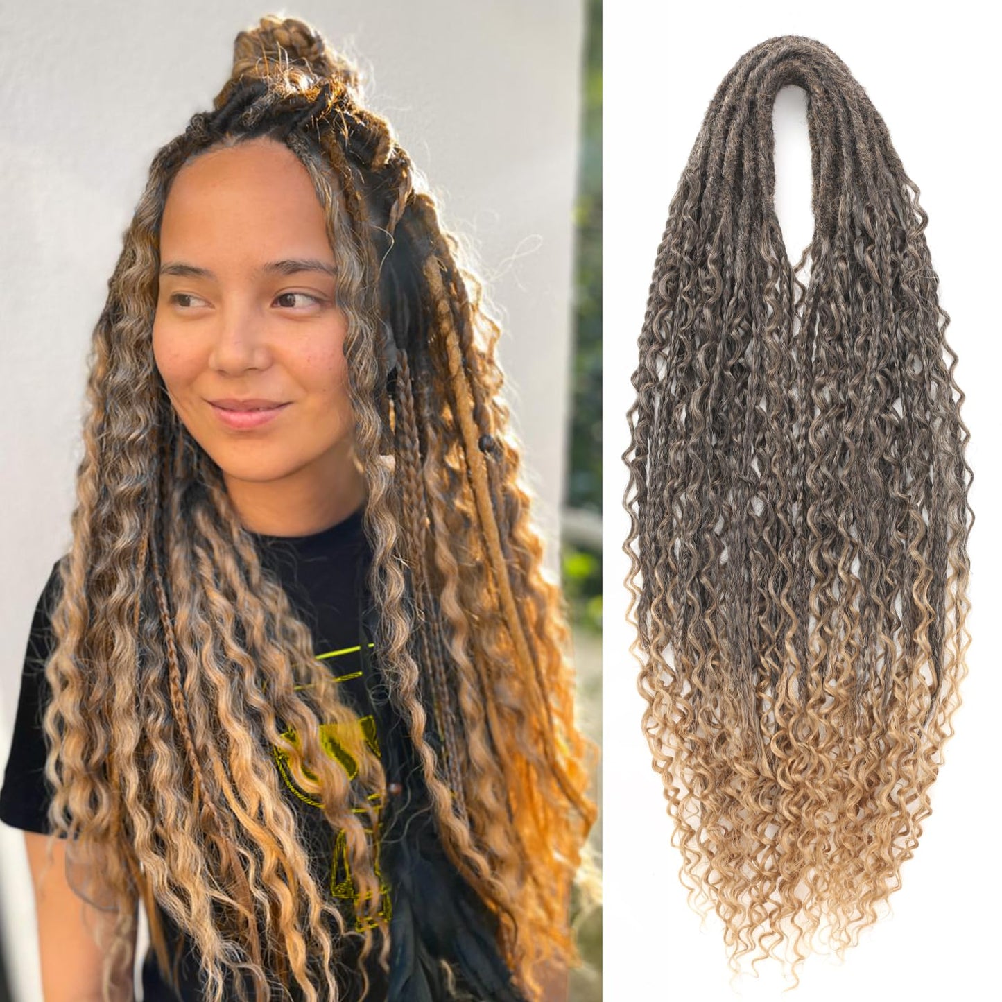 Dreadlock Extensions Hippie Single Ended Dreads