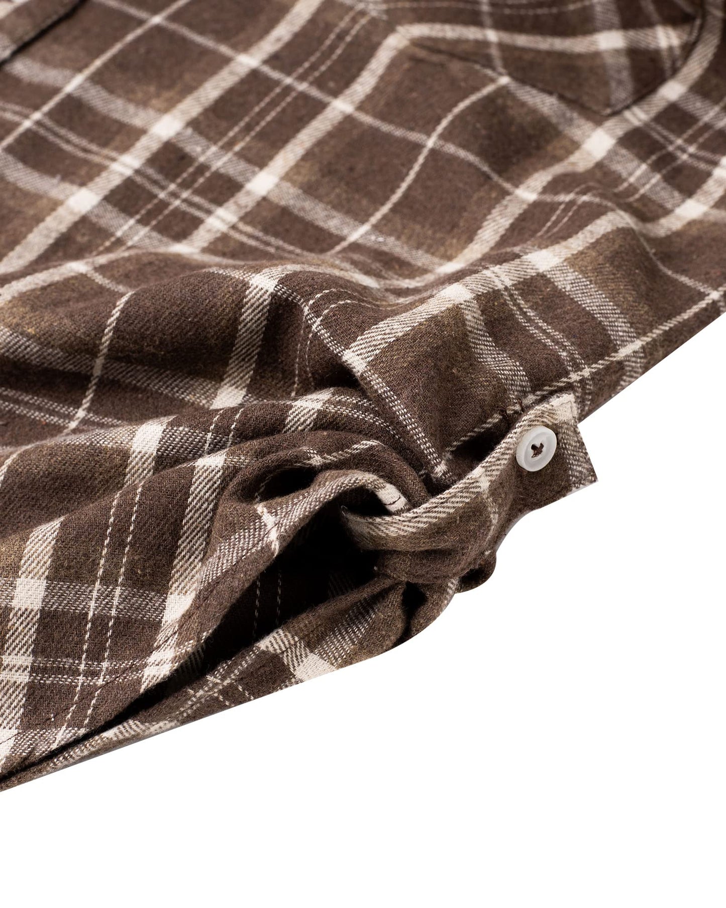 Womens Plaid Flannel Shirts Long Sleeve Roll Up Casual Button Down Shirt