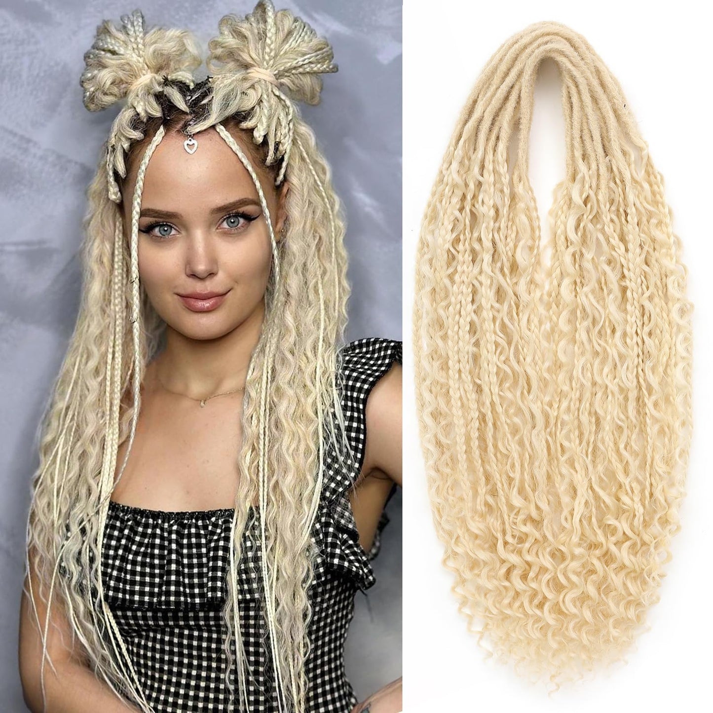 Dreadlock Extensions Hippie Single Ended Dreads