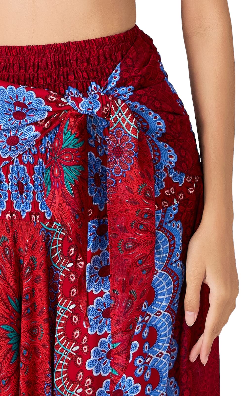 Long Boho Skirts for Women - Bohemian Hippie Maxi Summer Skirt