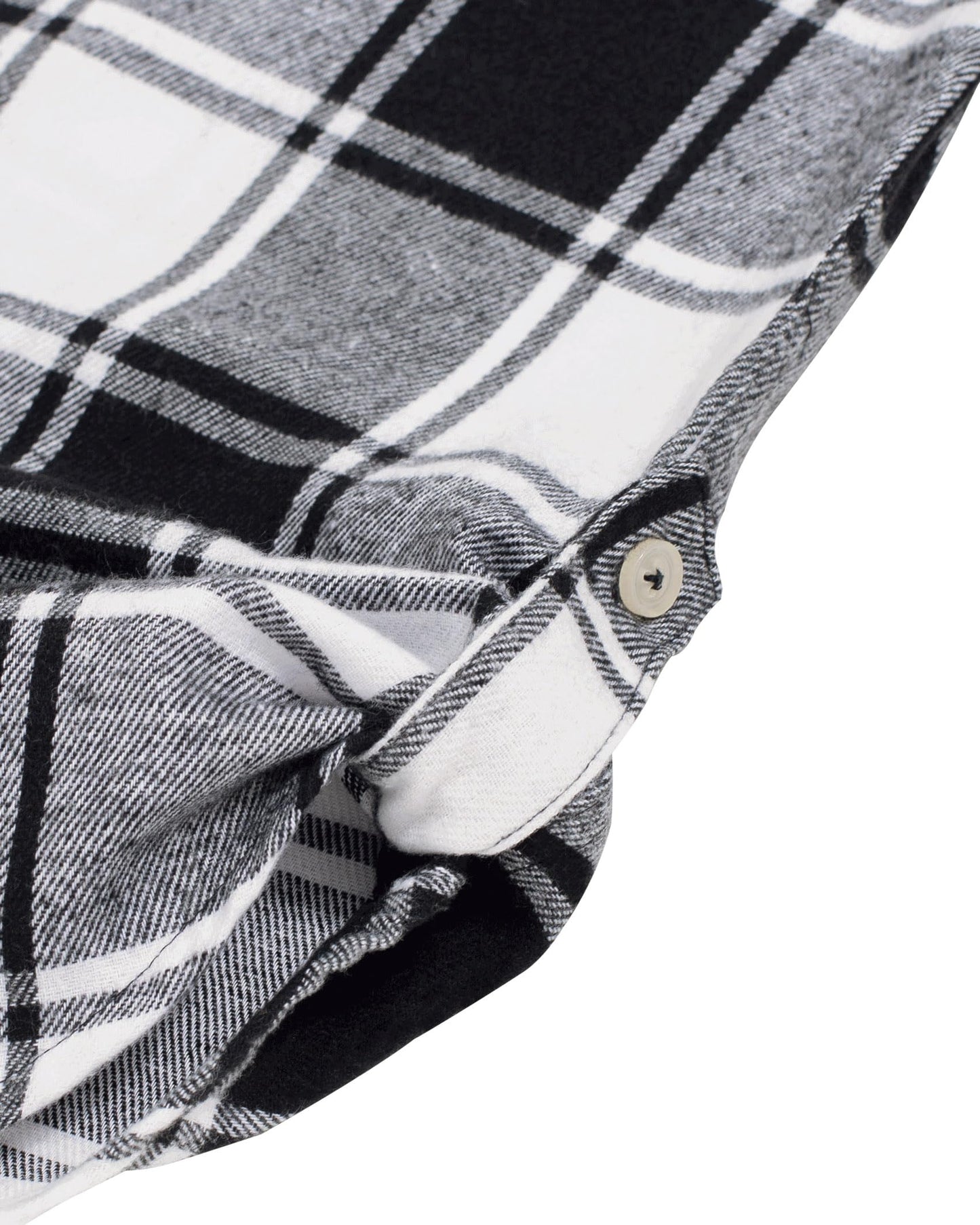 Womens Plaid Flannel Shirts Long Sleeve Roll Up Casual Button Down Shirt