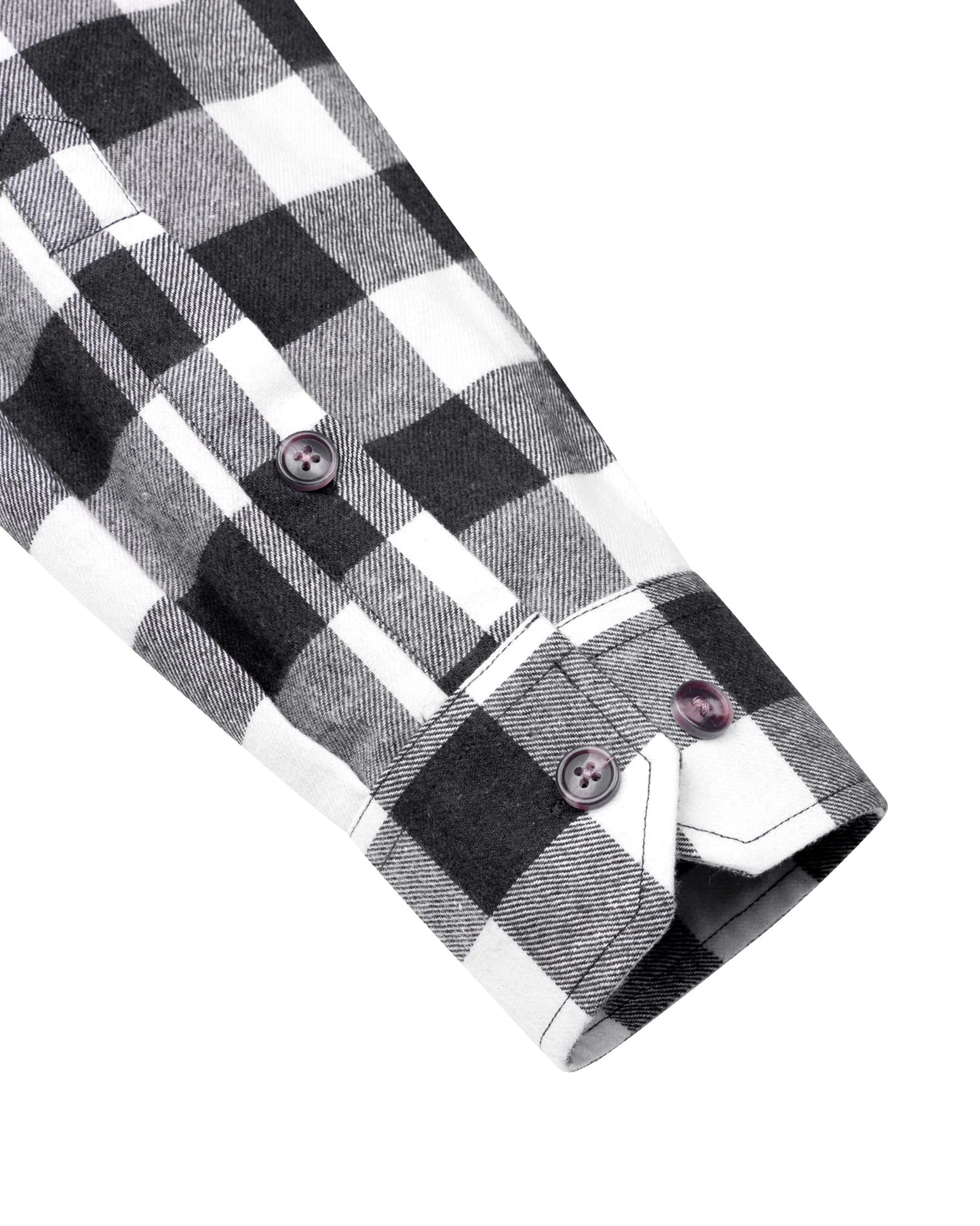 Womens Plaid Flannel Shirts Long Sleeve Roll Up Casual Button Down Shirt
