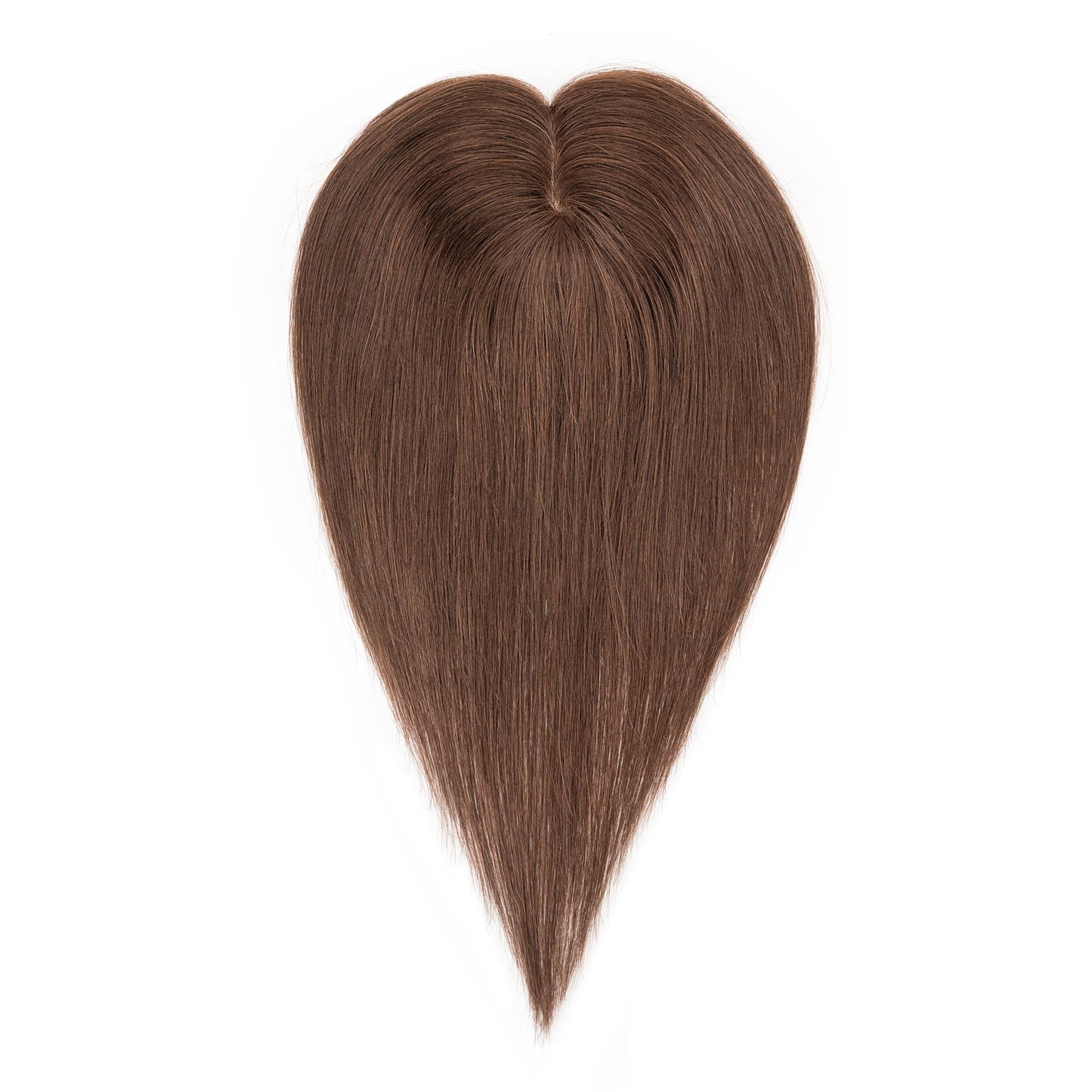 Human Hair Toppers for Women Real Human Hair No Bangs Toppers Hair Pieces for Women with Thinning Hair Upgraded Silk Base 10in. Clip In