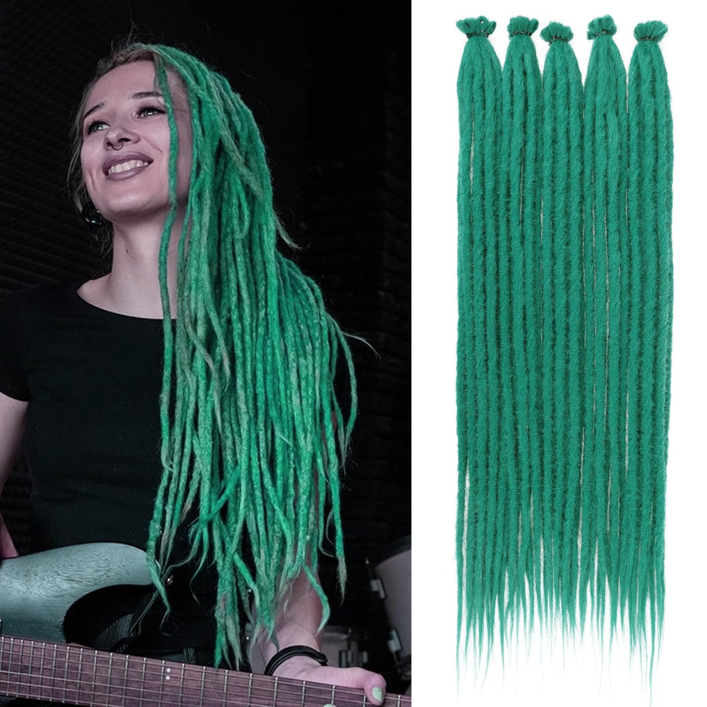 Dreadlock Extensions Hippie Single Ended Dreads