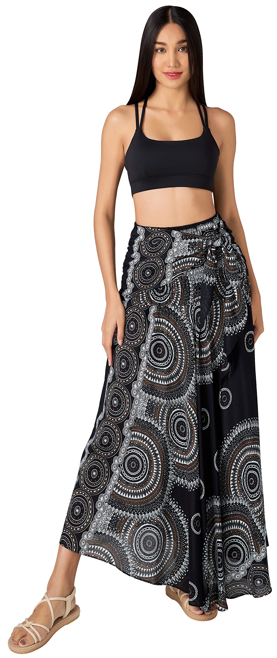 Long Boho Skirts for Women - Bohemian Hippie Maxi Summer Skirt