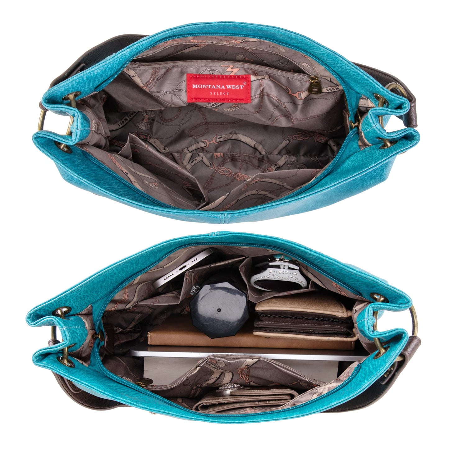 Hobo Bag Purses and Handbags for Women Top Handle Handbags with Zipper