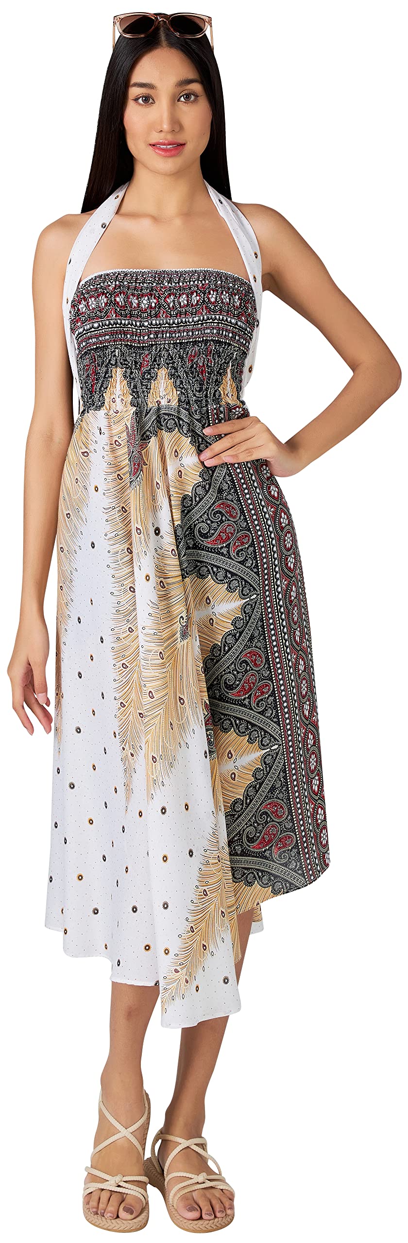 Long Boho Skirts for Women - Bohemian Hippie Maxi Summer Skirt