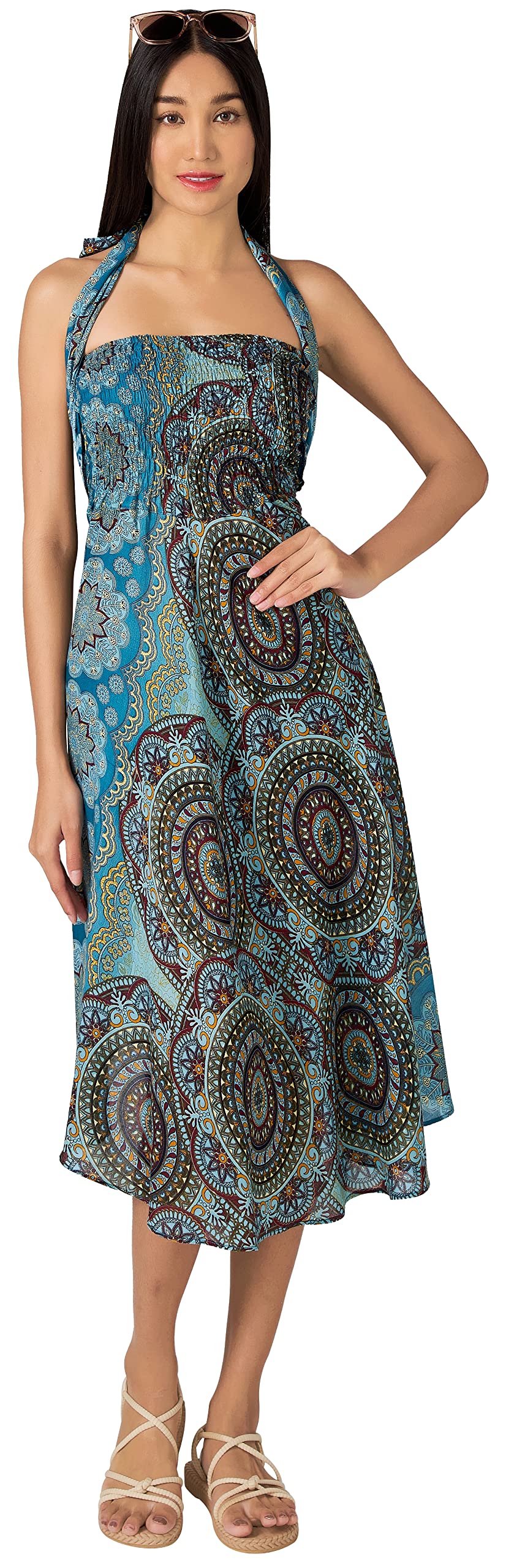 Long Boho Skirts for Women - Bohemian Hippie Maxi Summer Skirt