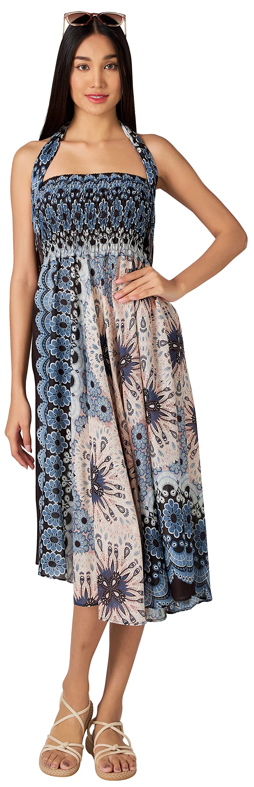 Long Boho Skirts for Women - Bohemian Hippie Maxi Summer Skirt