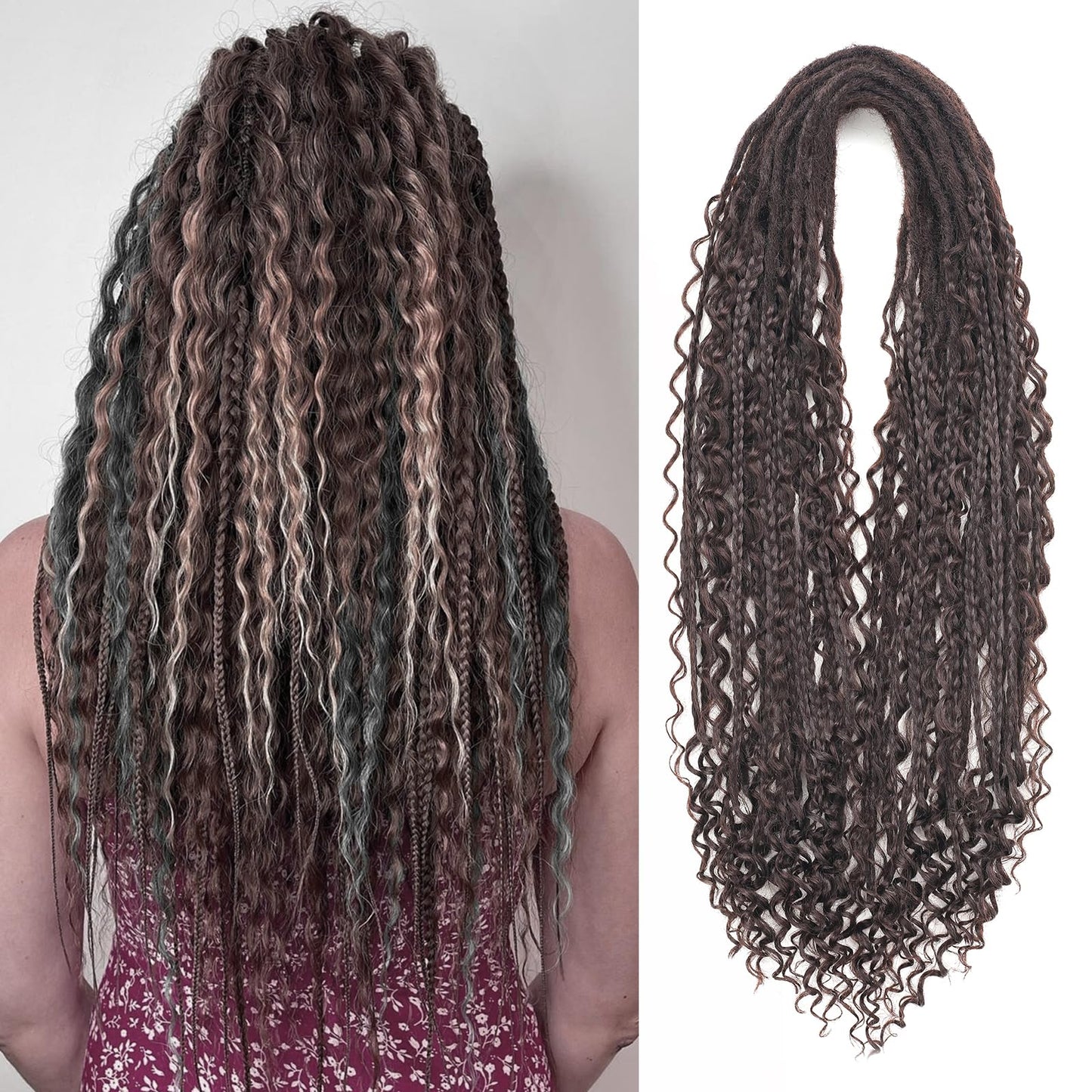 Dreadlock Extensions Hippie Single Ended Dreads