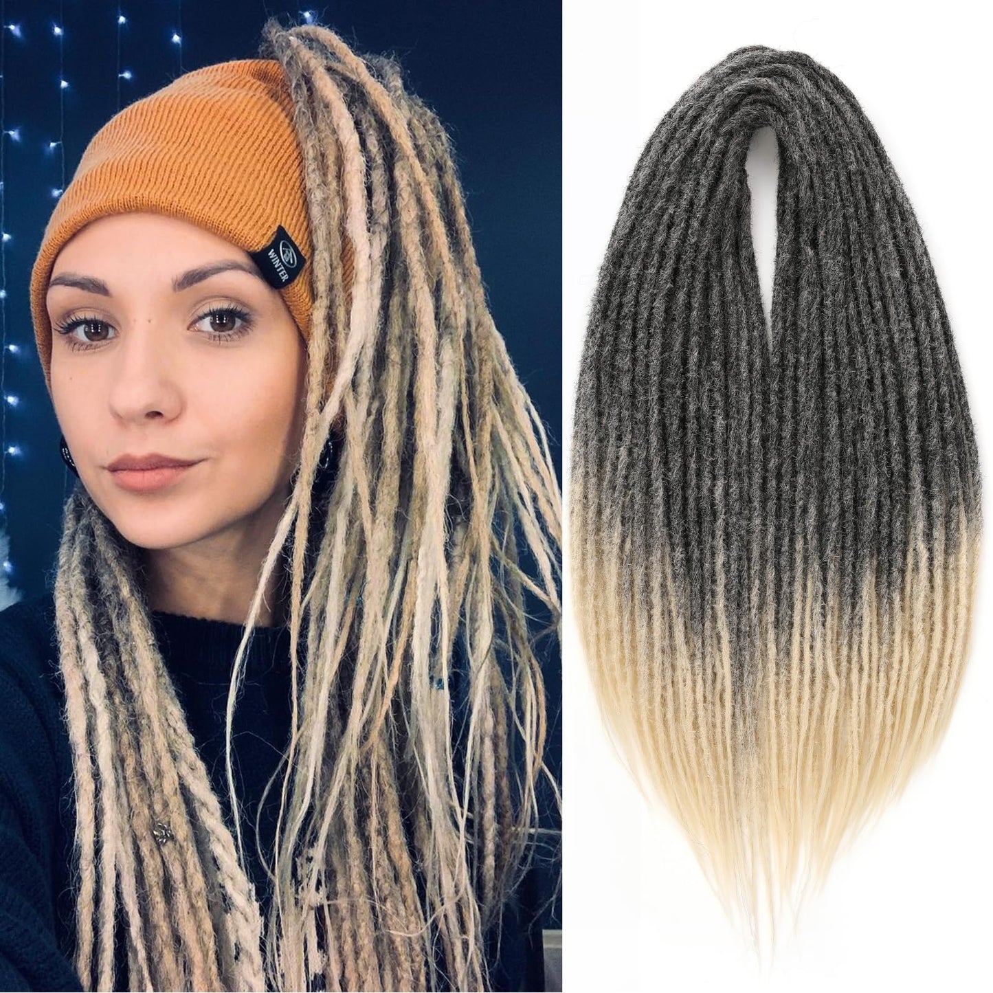 Dreadlock Extensions Hippie Single Ended Dreads