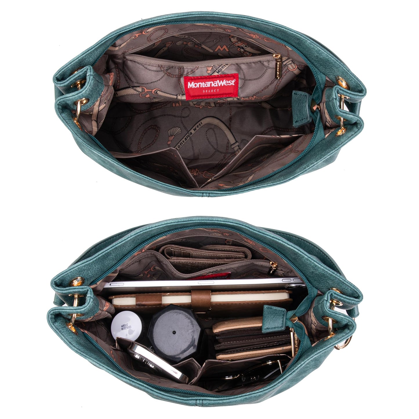 Hobo Bag Purses and Handbags for Women Top Handle Handbags with Zipper