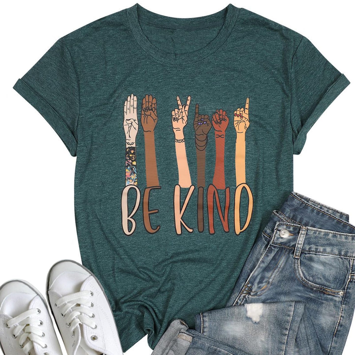 Women's Fitted Vintage Rock Band Country Music Short Sleeve T-Shirts
