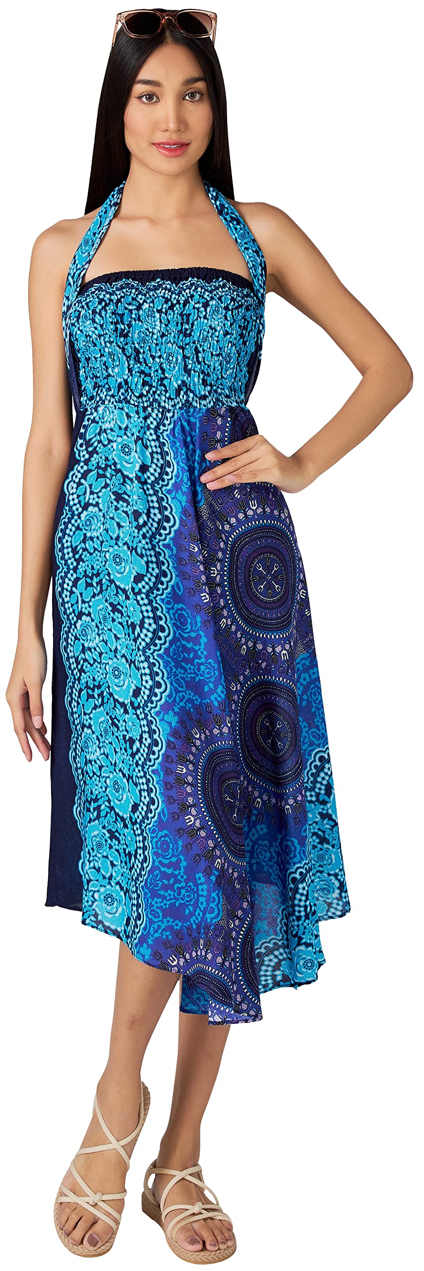 Long Boho Skirts for Women - Bohemian Hippie Maxi Summer Skirt
