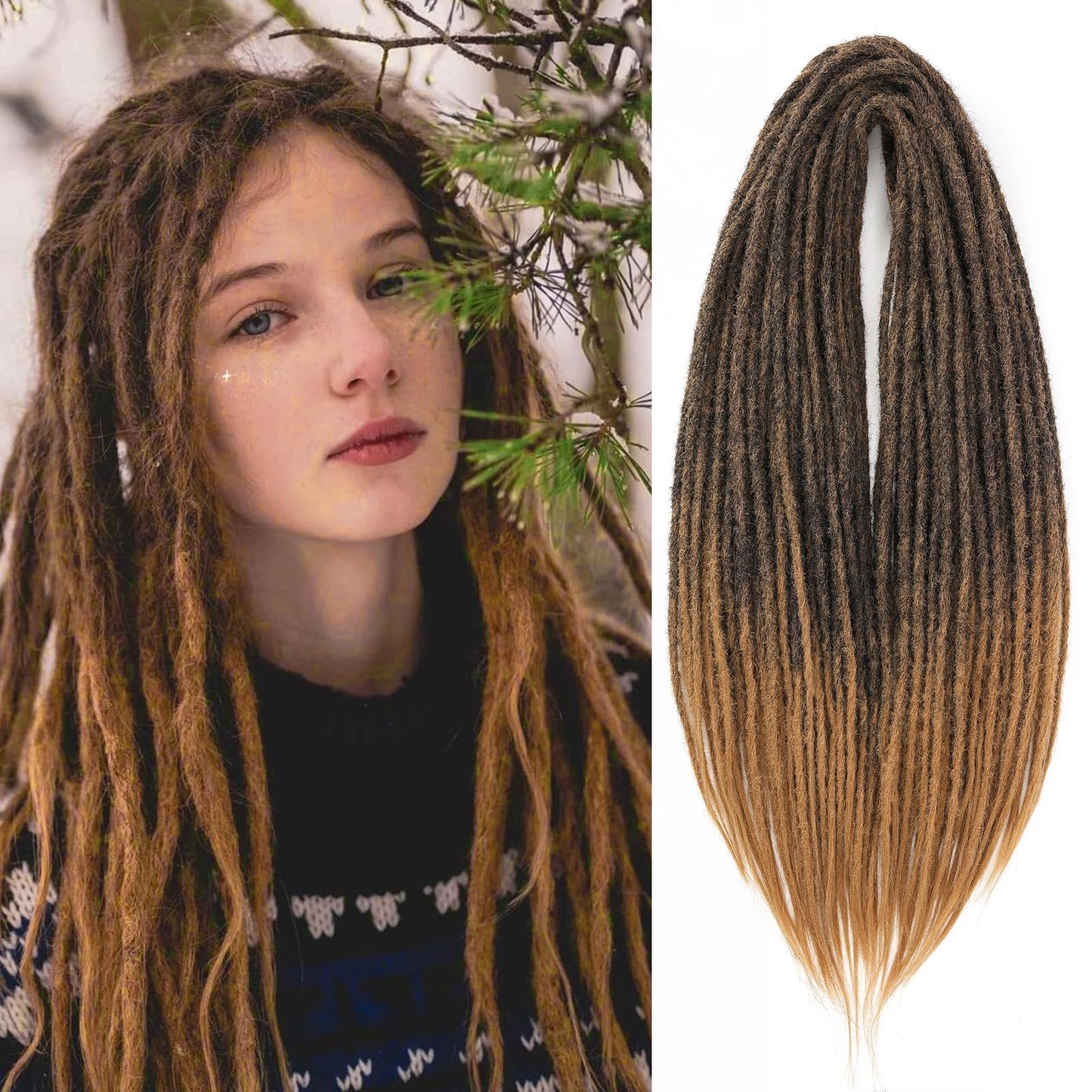 Dreadlock Extensions Hippie Single Ended Dreads