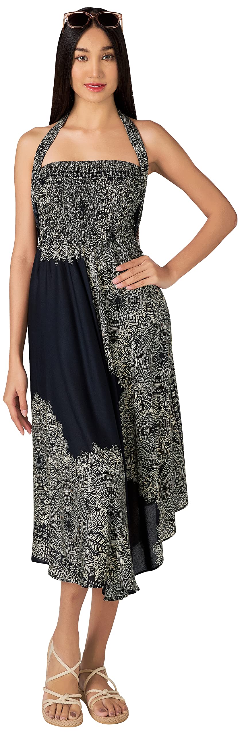 Long Boho Skirts for Women - Bohemian Hippie Maxi Summer Skirt